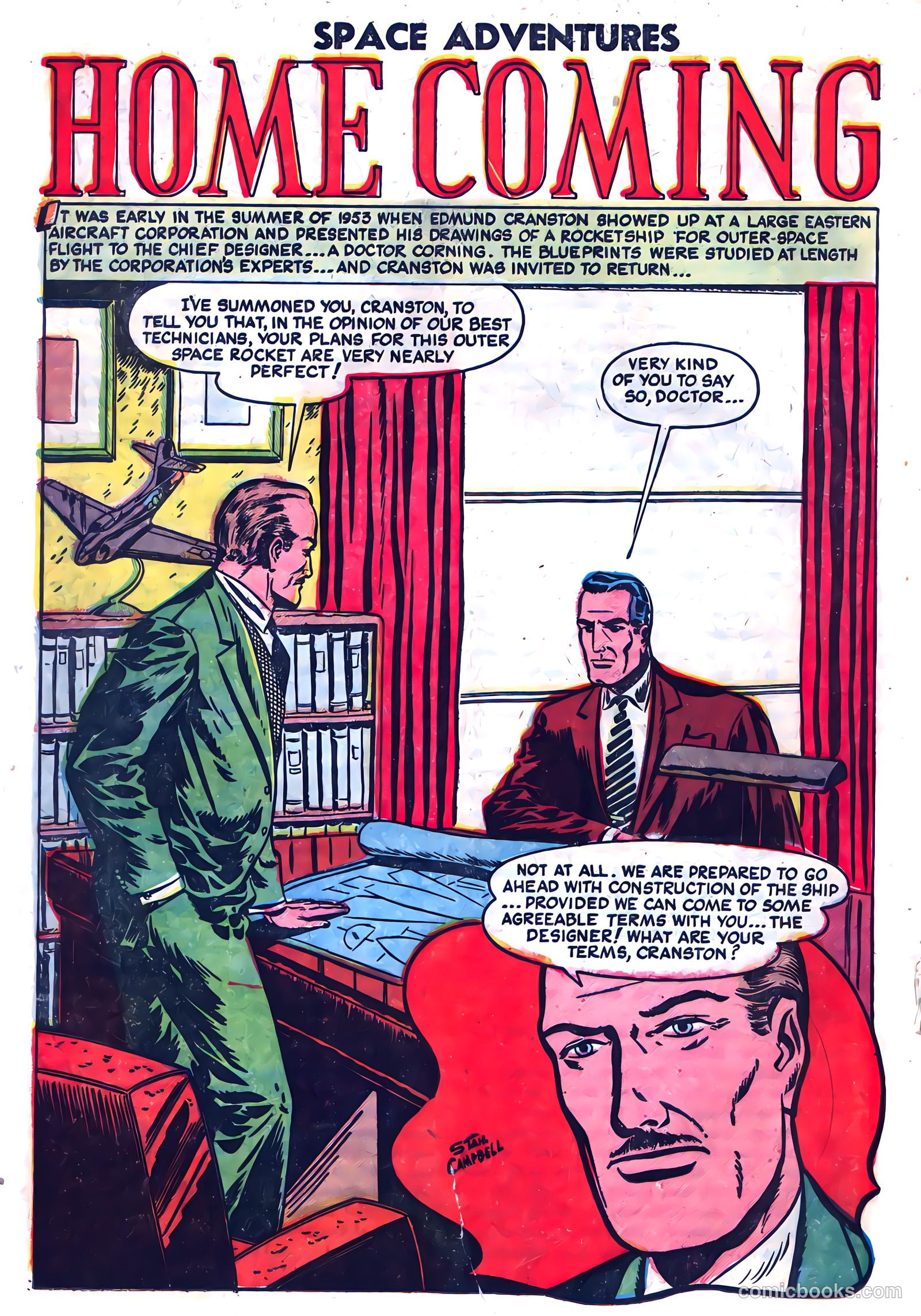 Space Adventures #7 (1953) — page 18 of 36