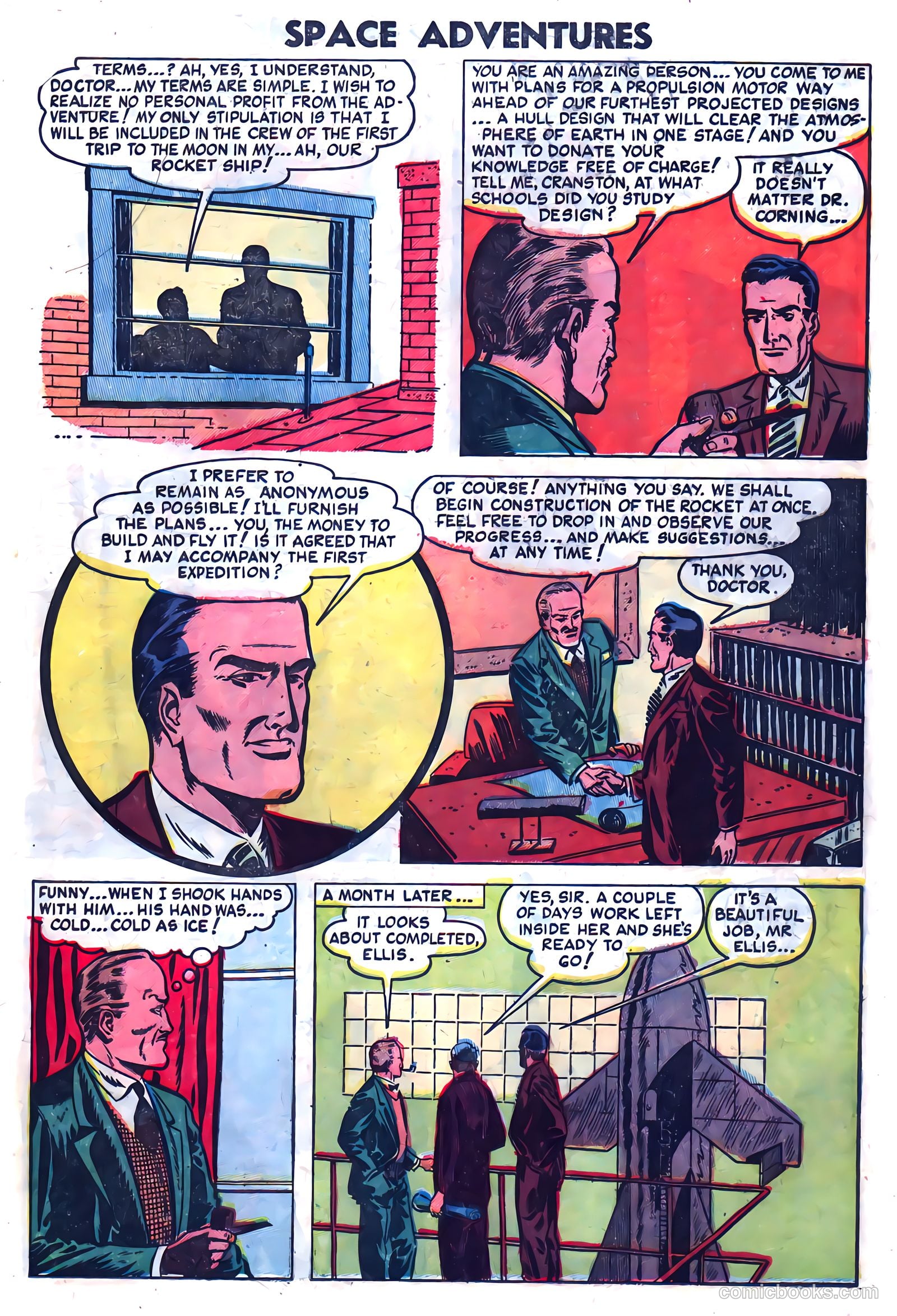 Space Adventures #7 (1953) — page 19 of 36