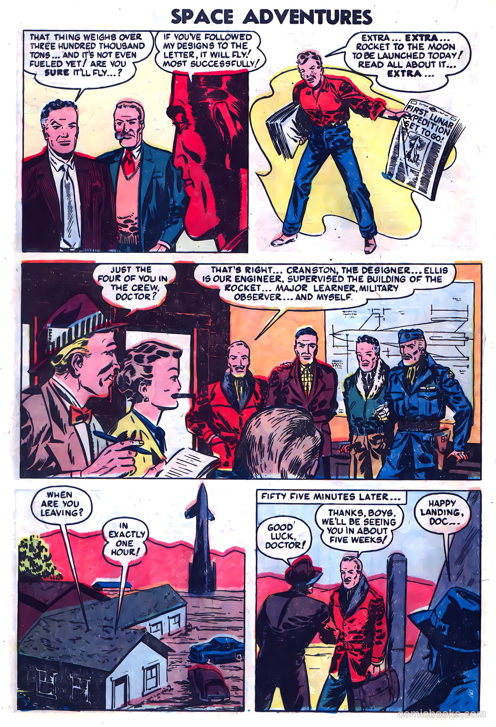 Space Adventures #7 (1953) — page 20 of 36