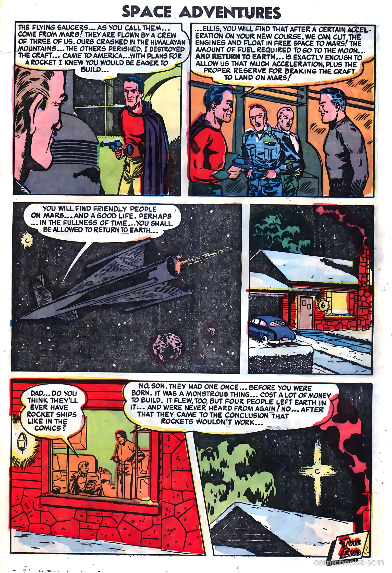 Space Adventures #7 (1953) — page 23 of 36