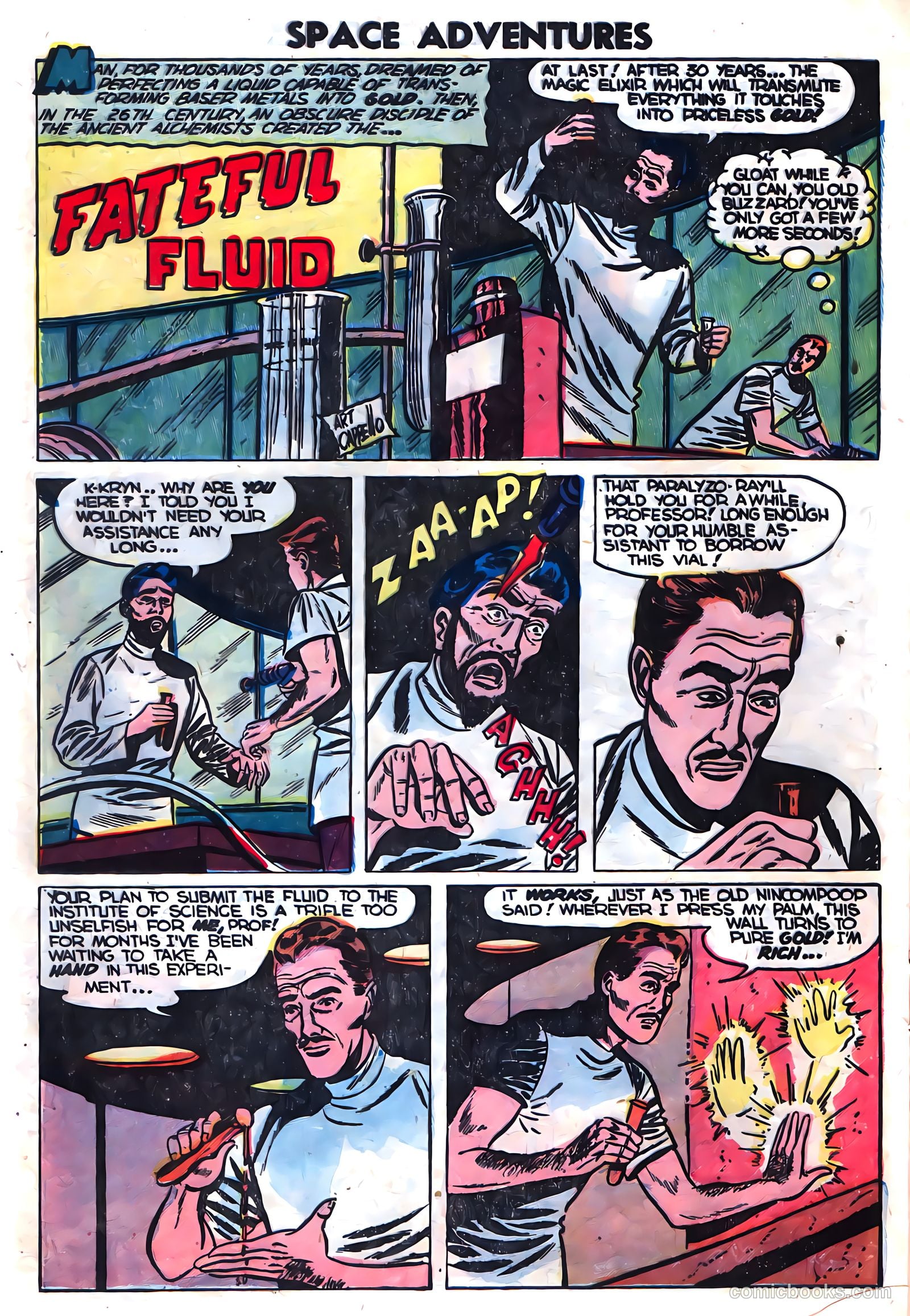 Space Adventures #7 (1953) — page 24 of 36