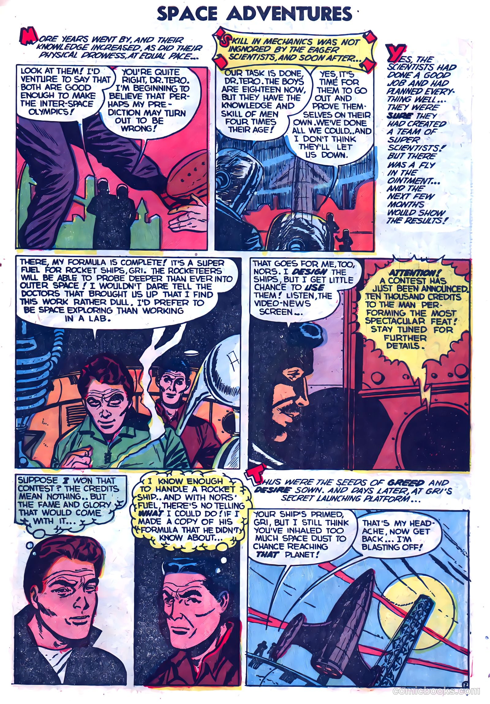 Space Adventures #7 (1953) — page 27 of 36