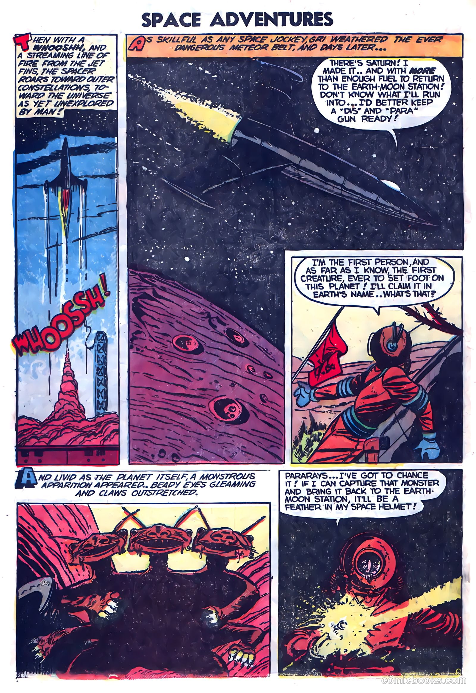 Space Adventures #7 (1953) — page 28 of 36