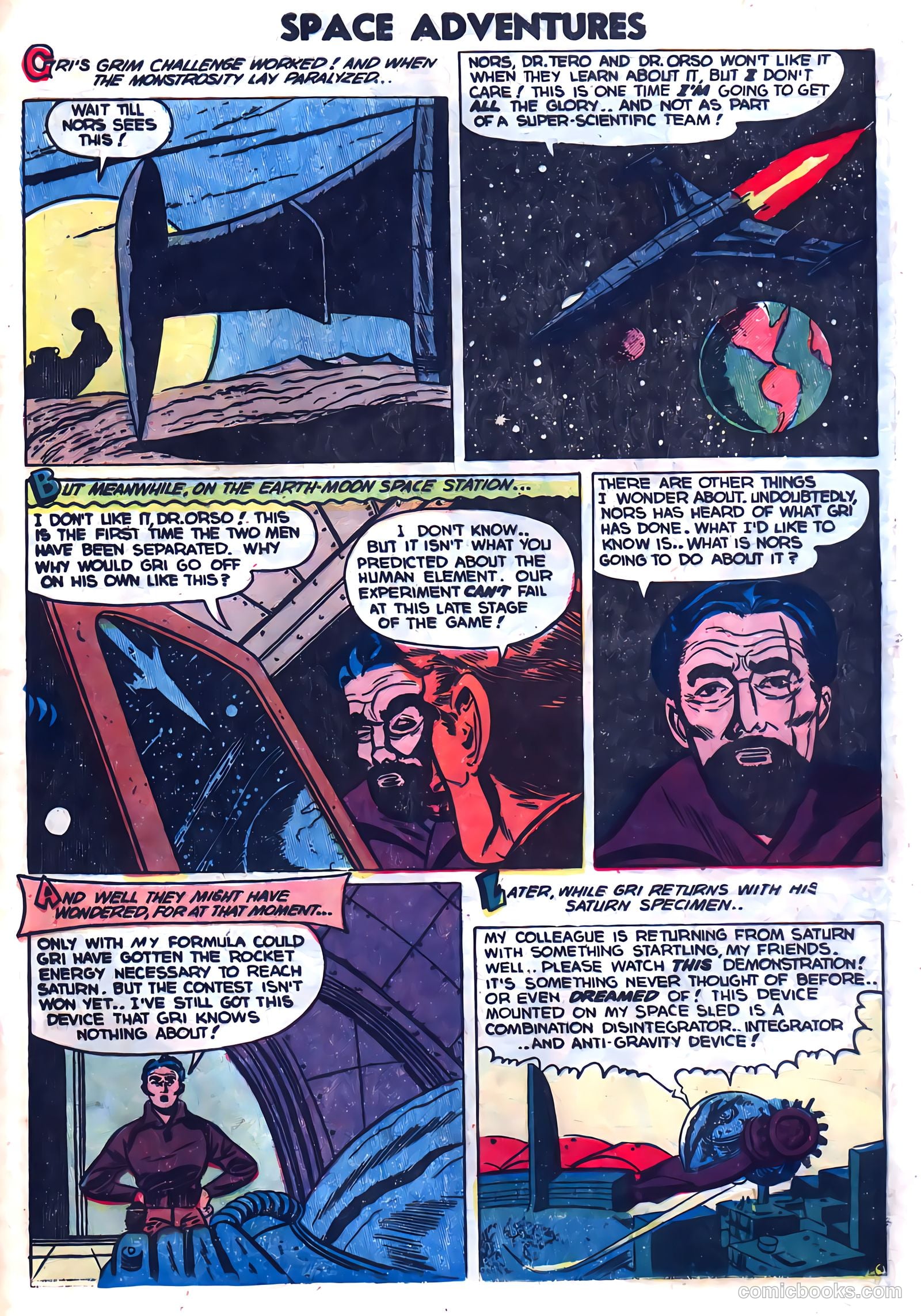 Space Adventures #7 (1953) — page 29 of 36