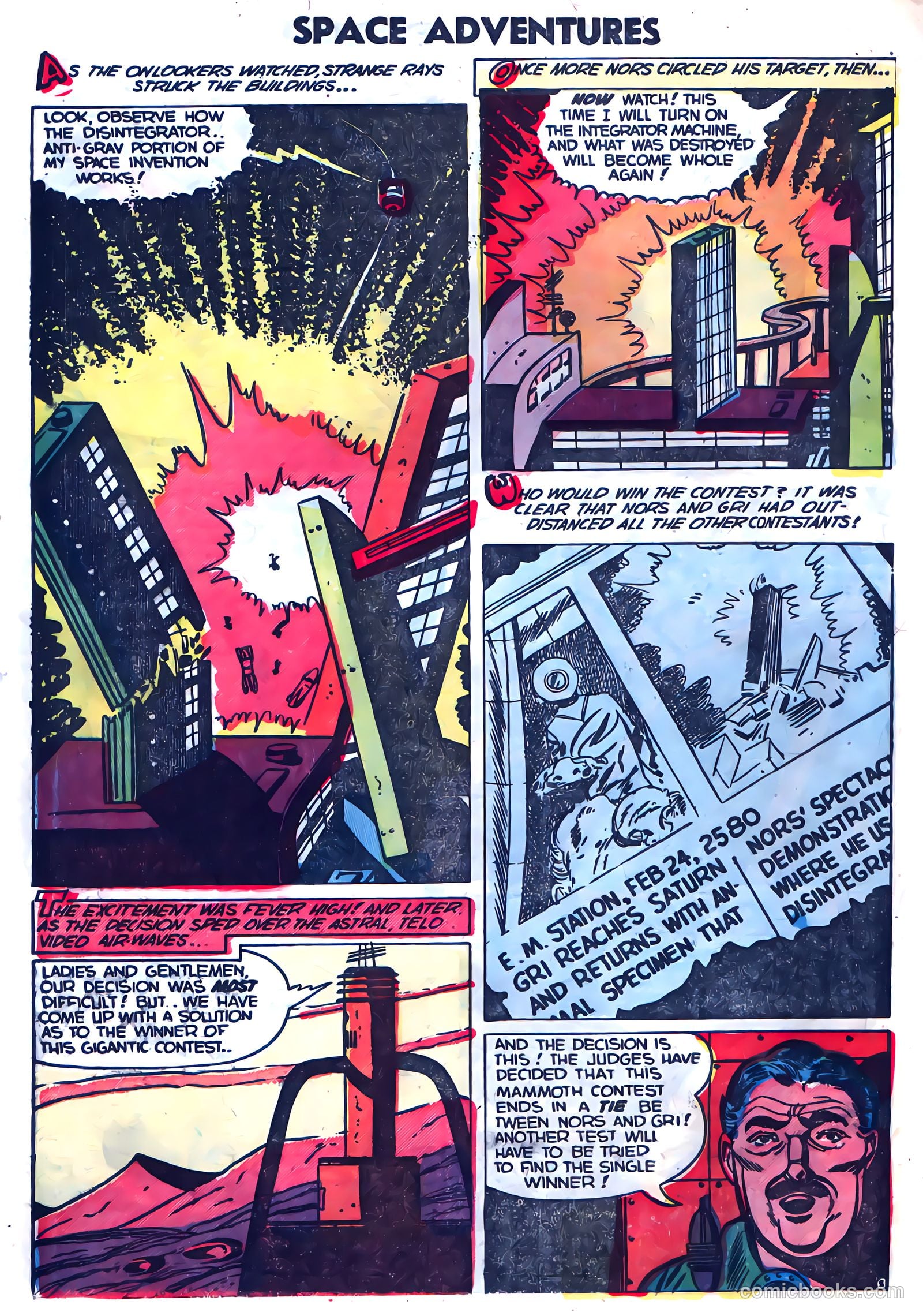 Space Adventures #7 (1953) — page 30 of 36