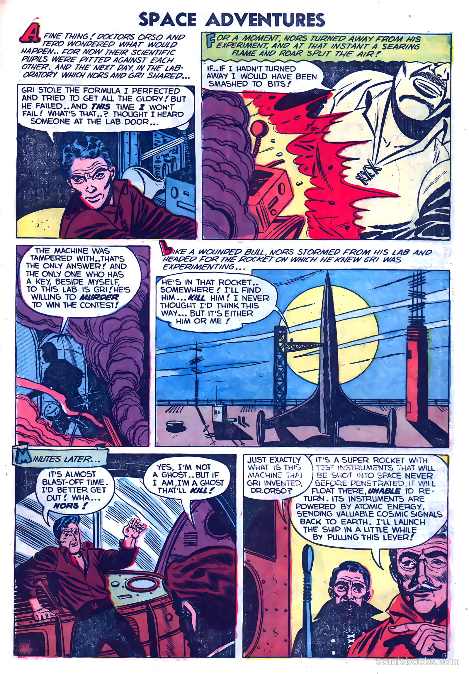 Space Adventures #7 (1953) — page 31 of 36