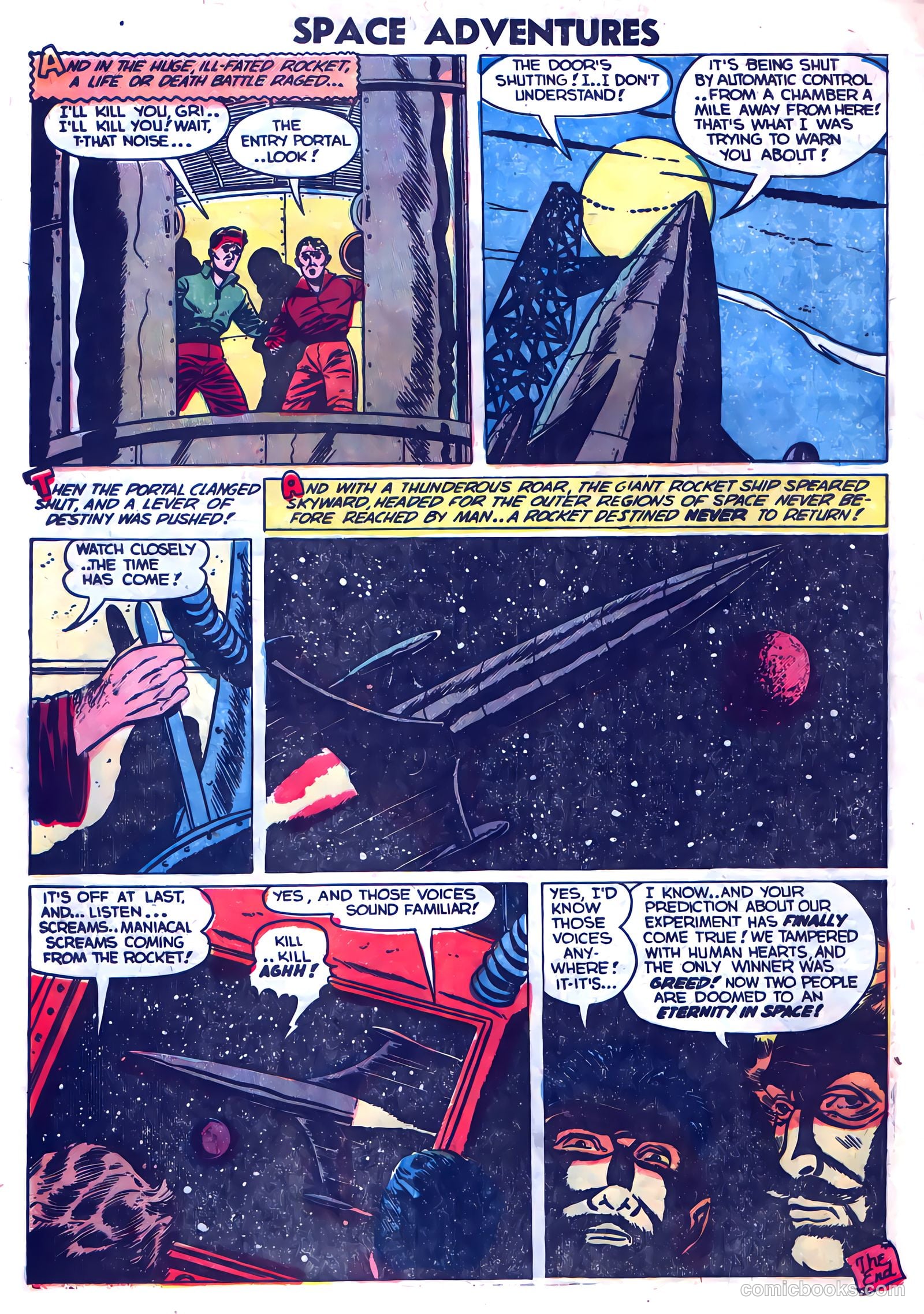 Space Adventures #7 (1953) — page 32 of 36