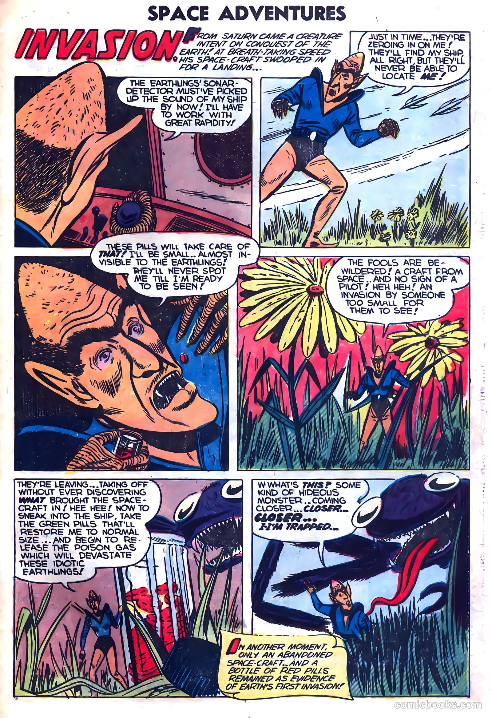 Space Adventures #7 (1953) — page 33 of 36