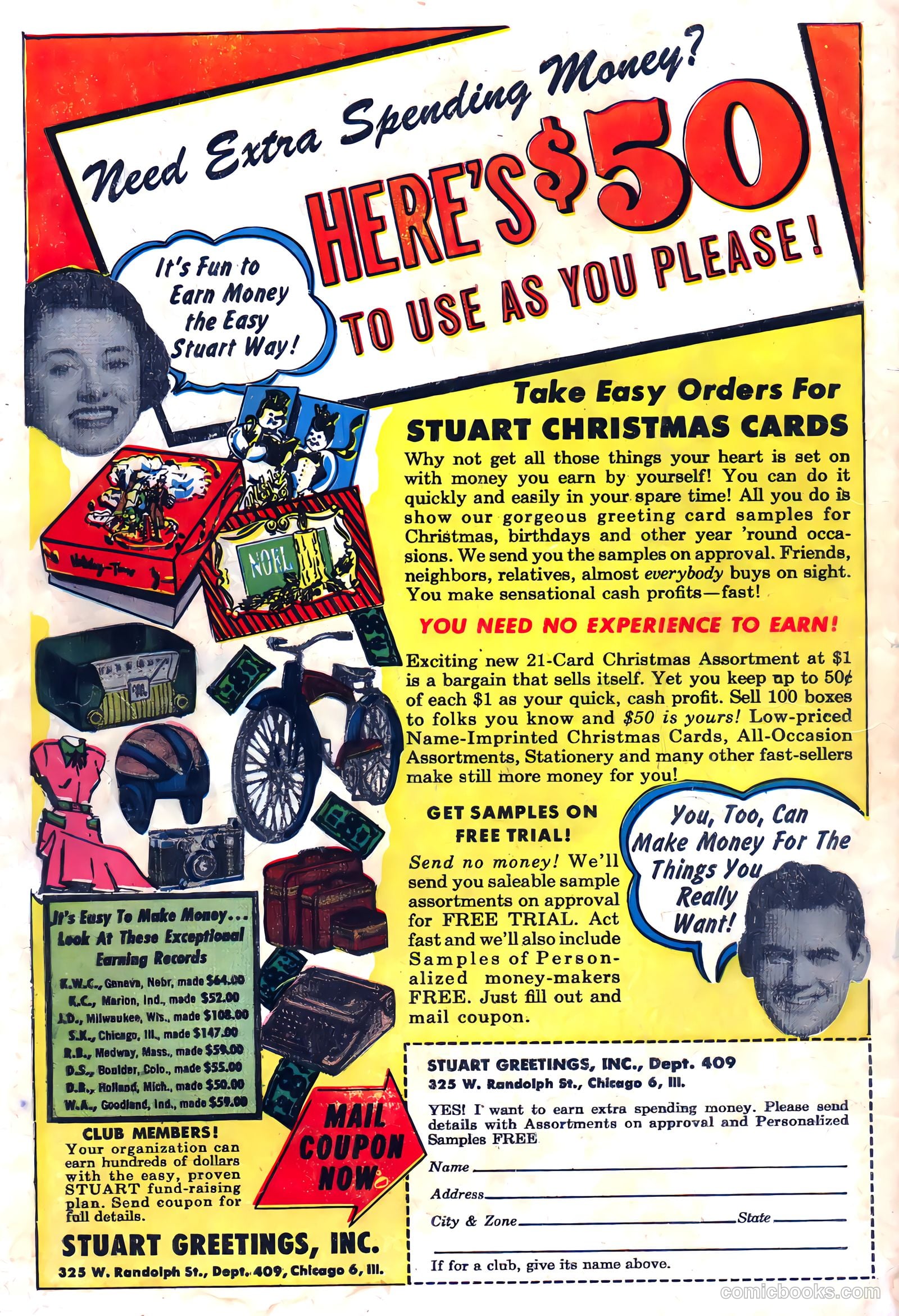 Space Adventures #7 (1953) — page 36 of 36
