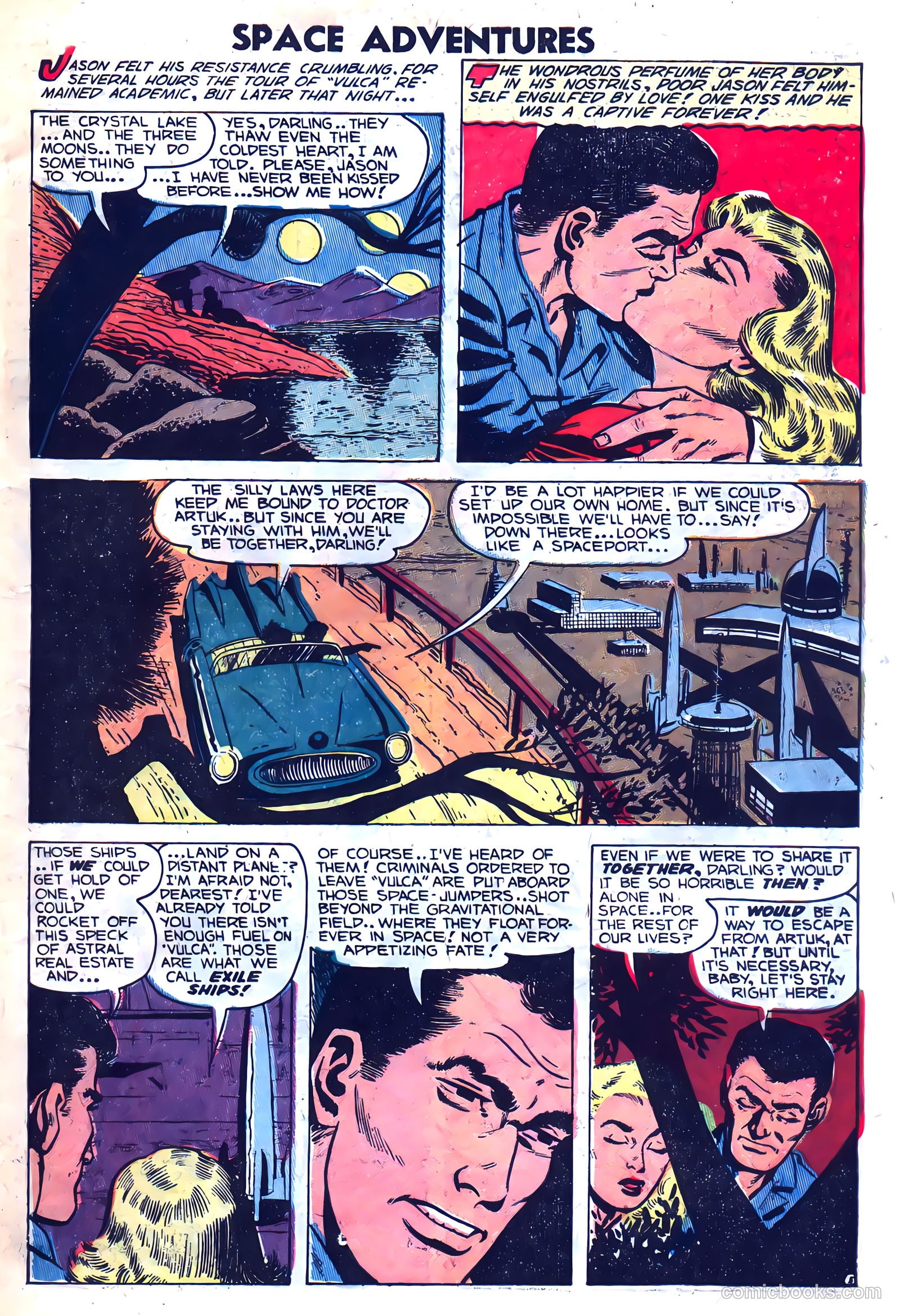 Space Adventures #8 (1953) — page 7 of 36