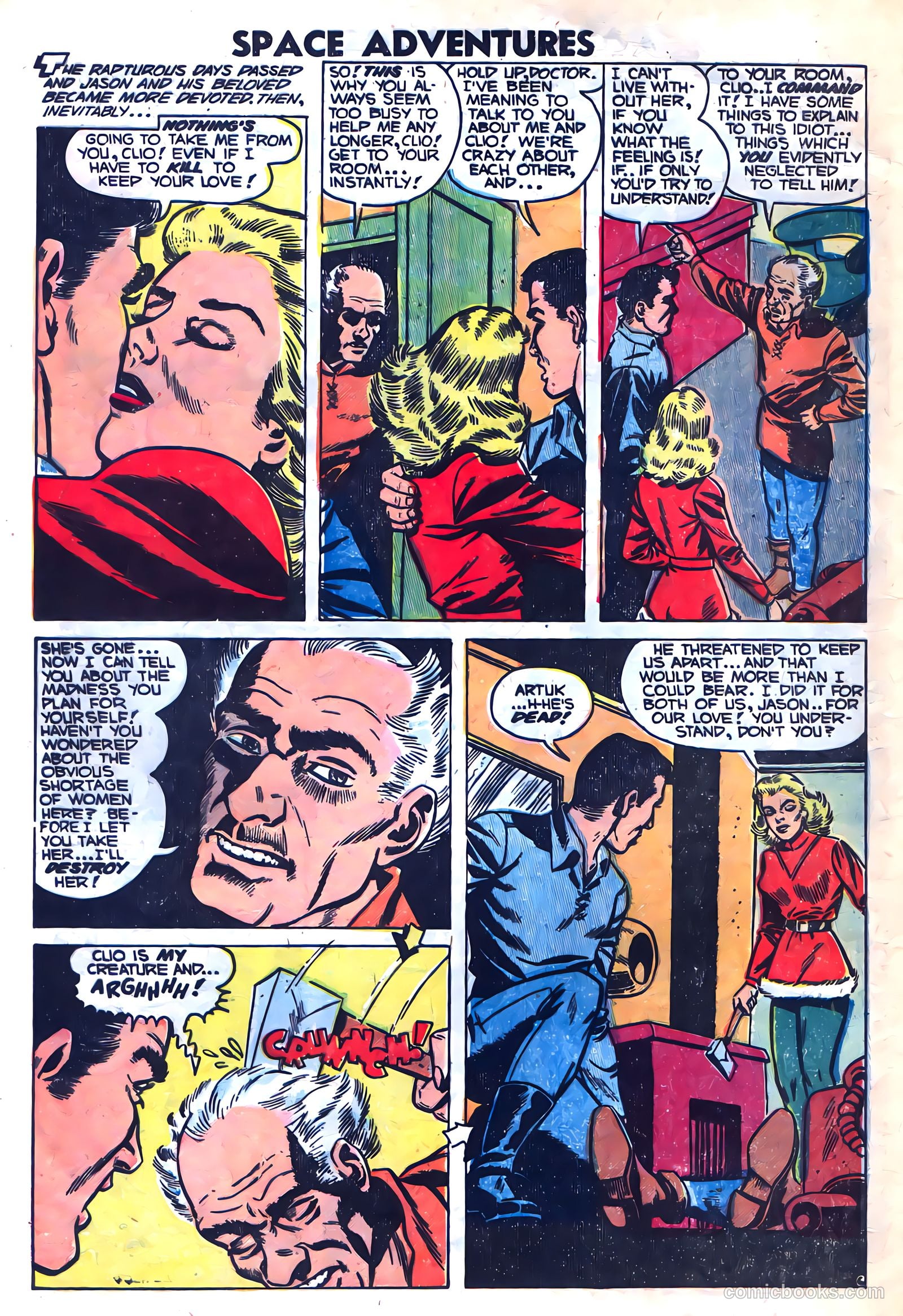 Space Adventures #8 (1953) — page 8 of 36