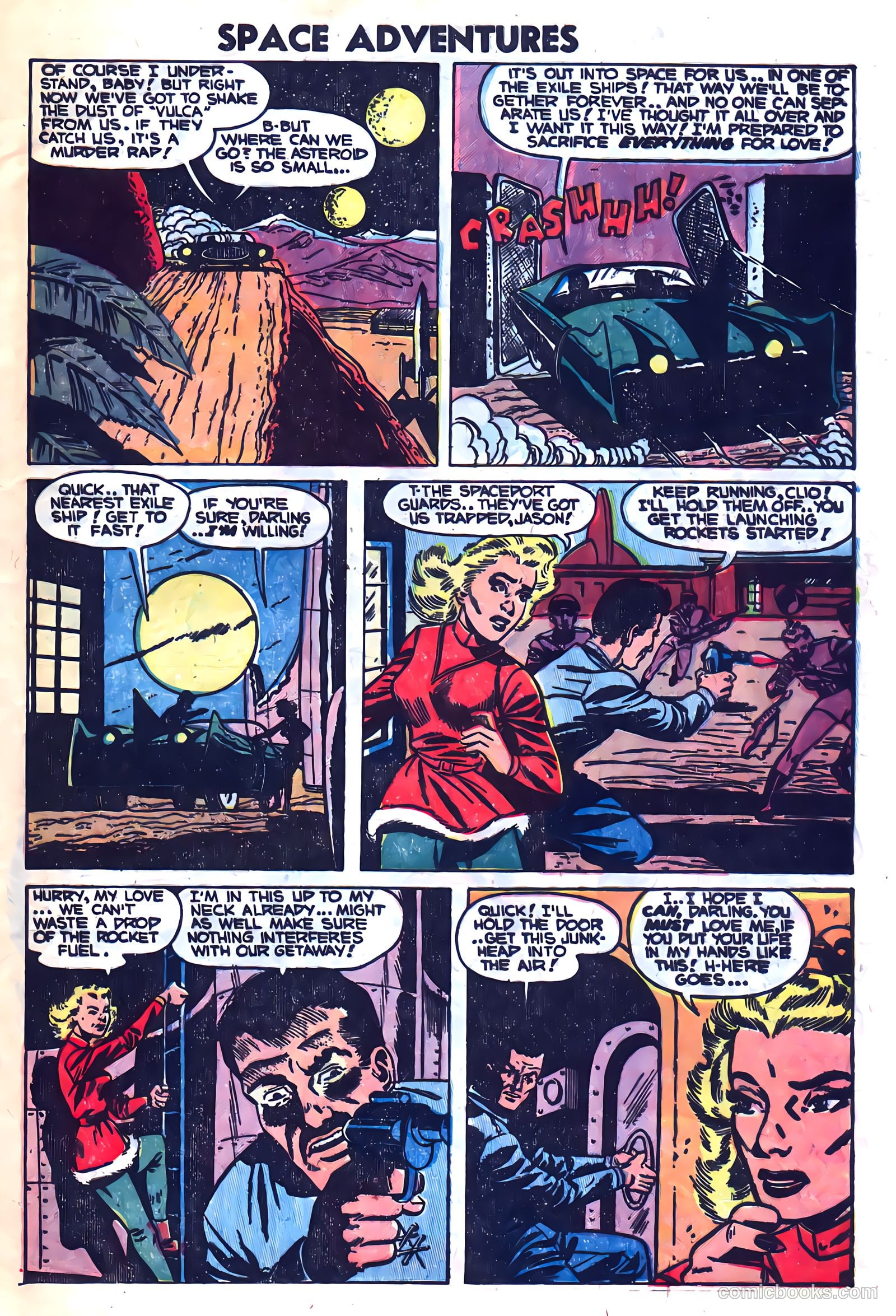 Space Adventures #8 (1953) — page 9 of 36