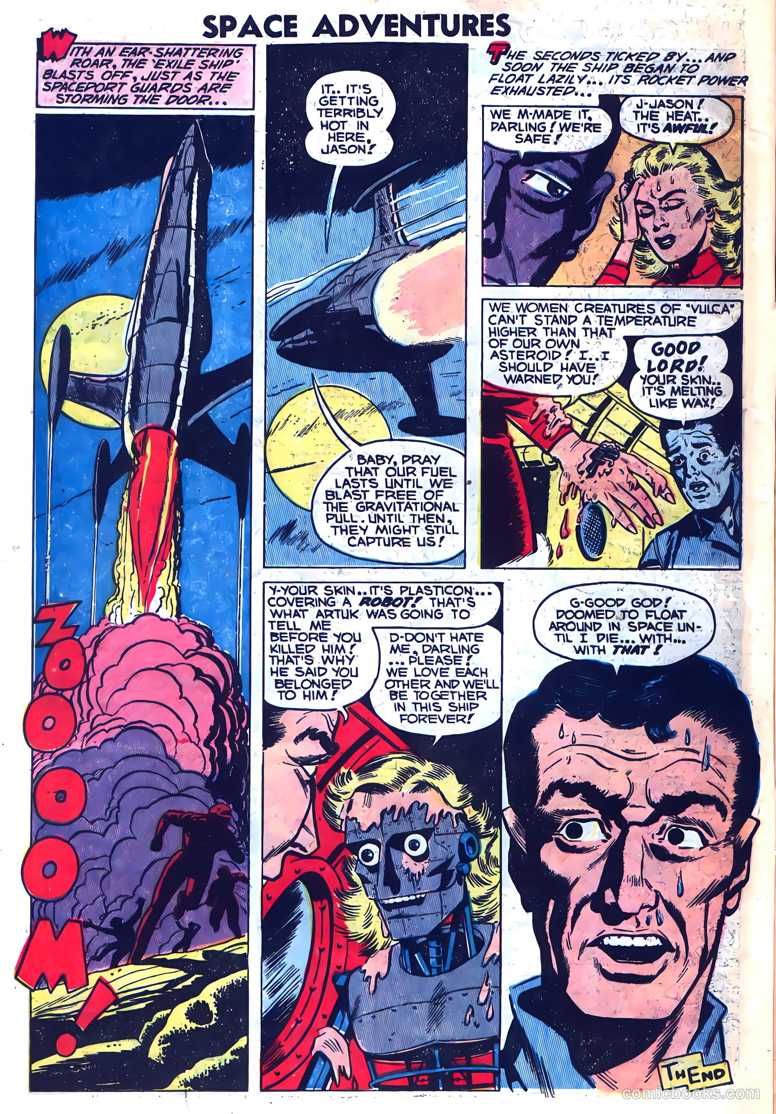 Space Adventures #8 (1953) — page 10 of 36