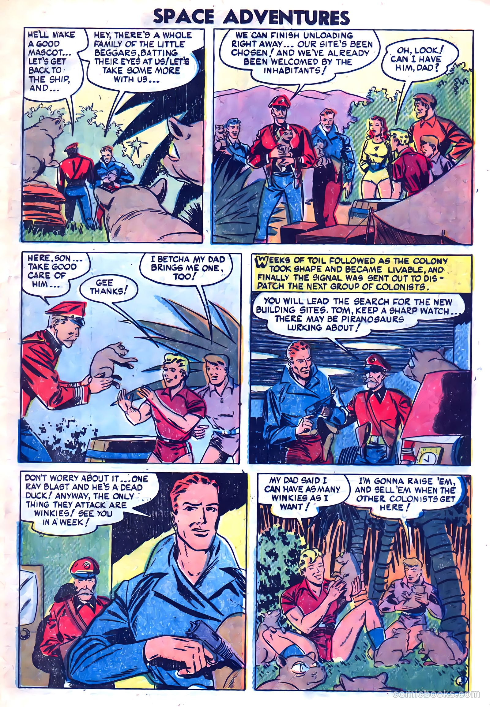 Space Adventures #8 (1953) — page 13 of 36