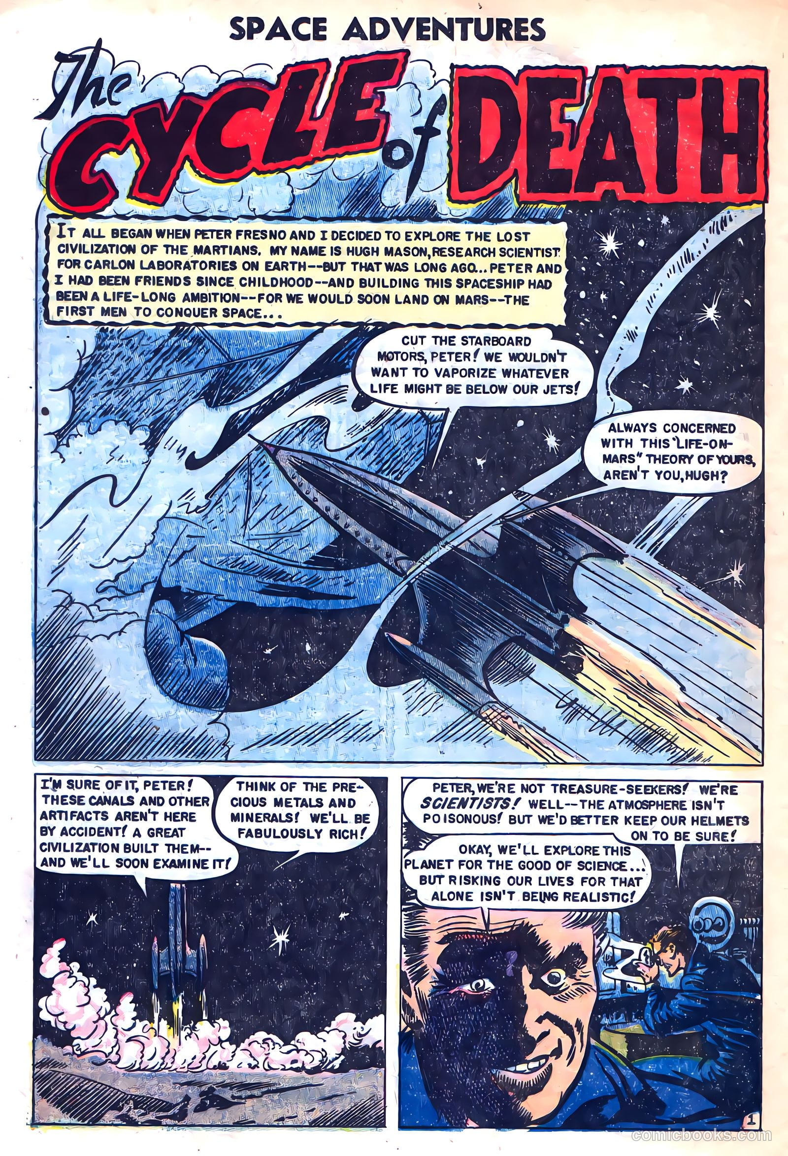 Space Adventures #8 (1953) — page 20 of 36
