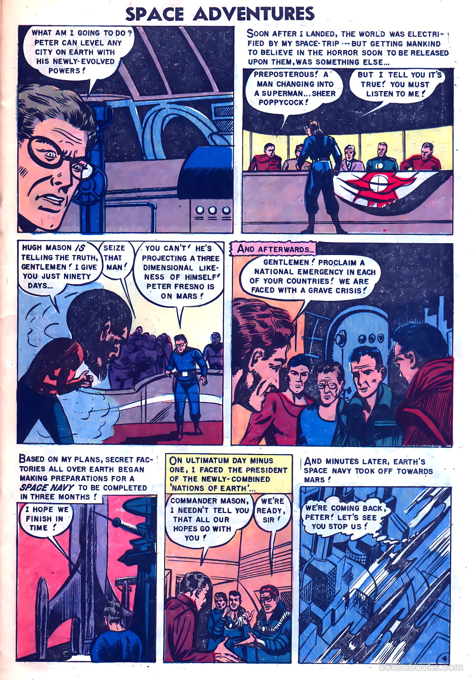 Space Adventures #8 (1953) — page 23 of 36