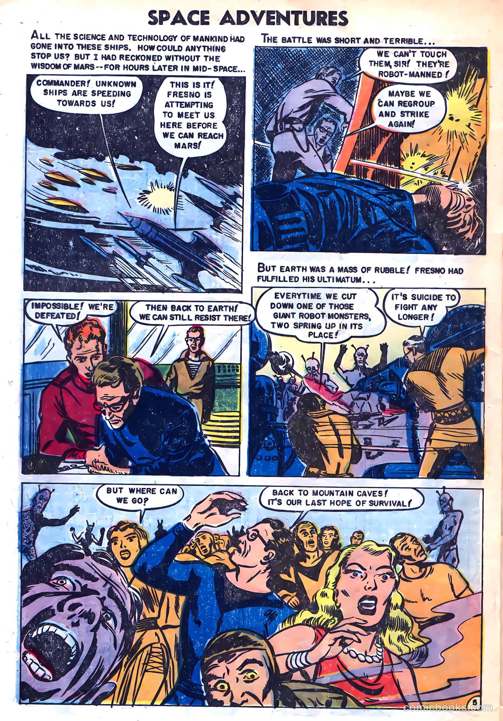 Space Adventures #8 (1953) — page 24 of 36
