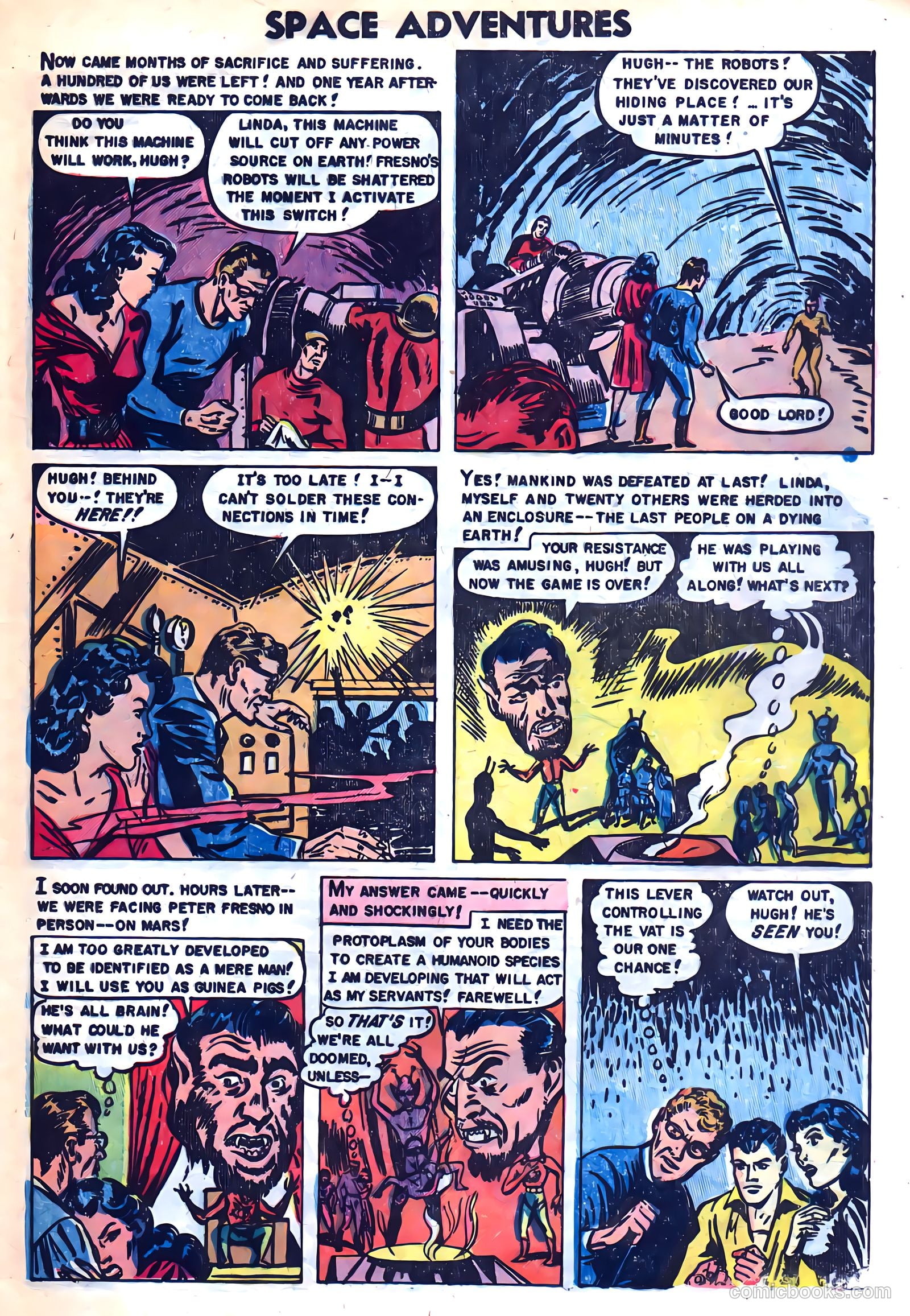 Space Adventures #8 (1953) — page 25 of 36