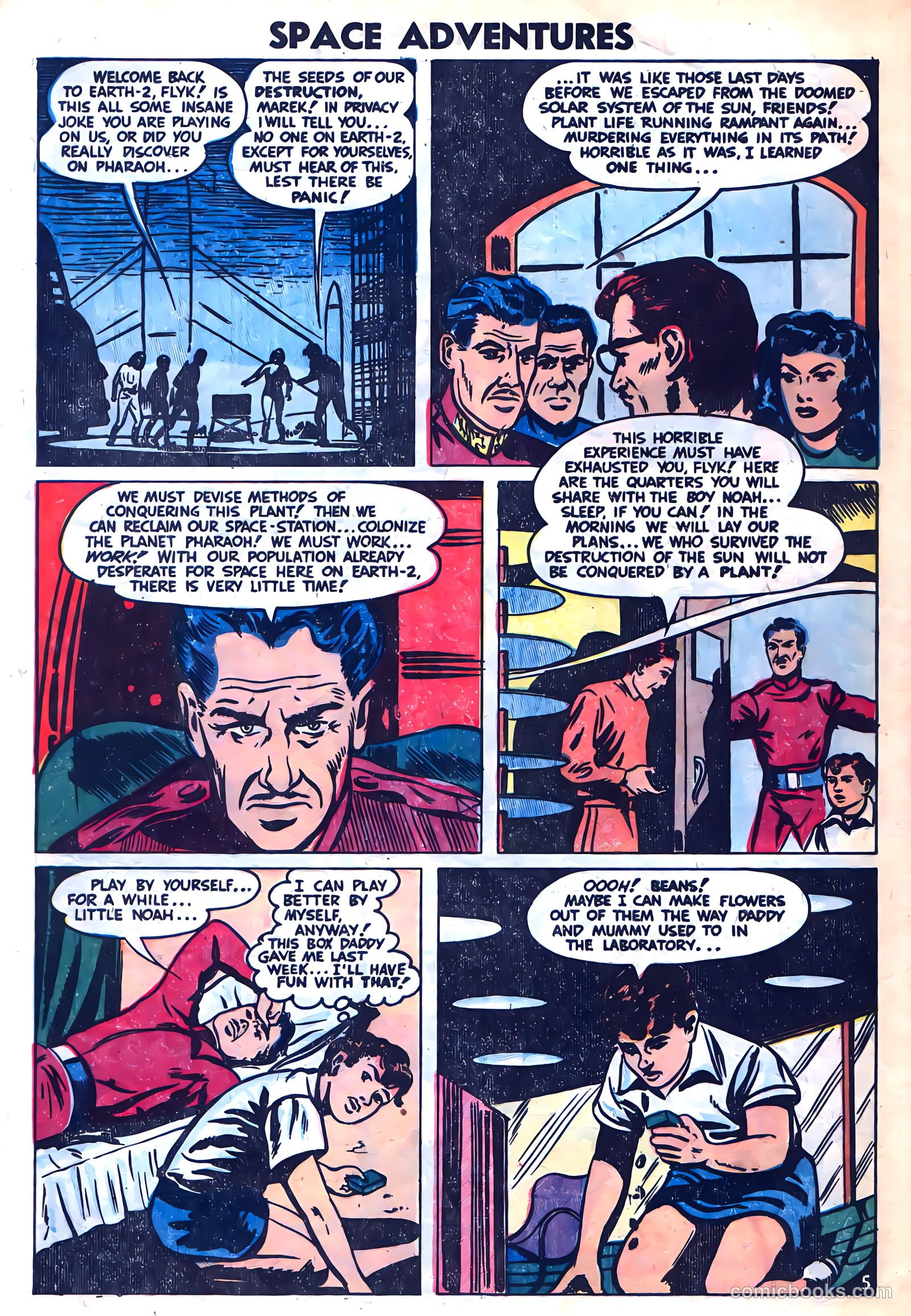 Space Adventures #8 (1953) — page 32 of 36