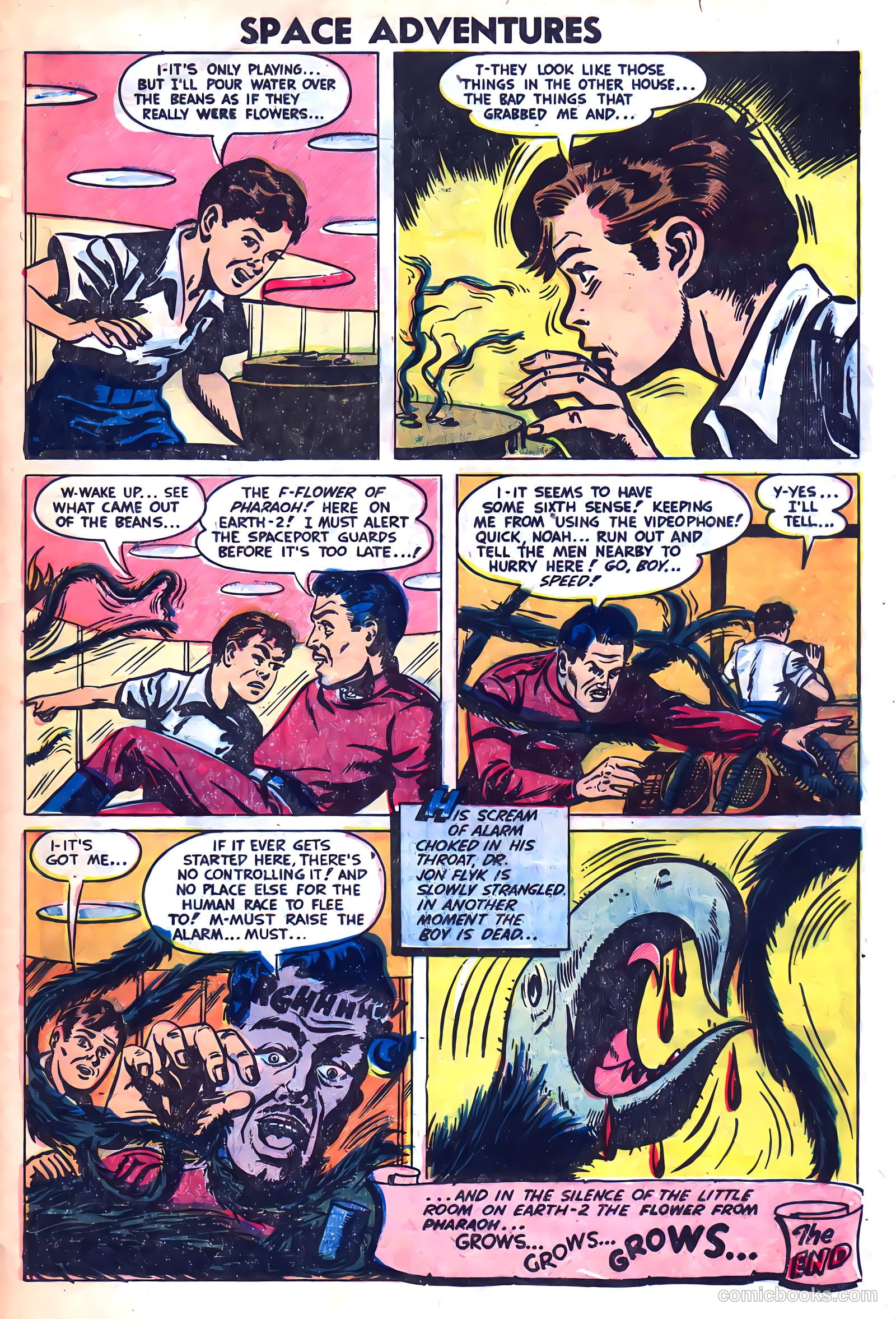 Space Adventures #8 (1953) — page 33 of 36