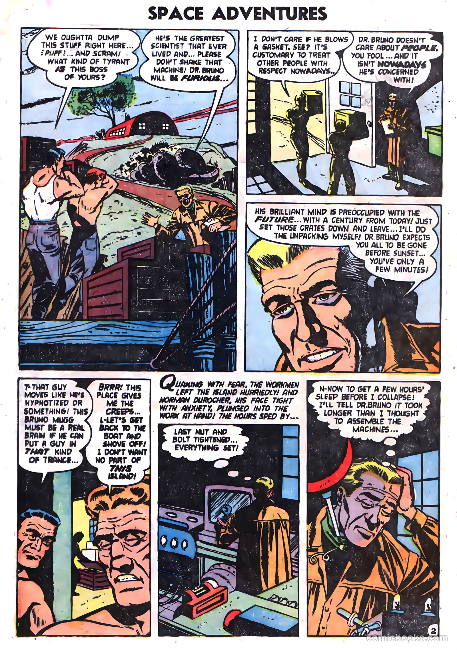 Space Adventures #9 (1953) — page 4 of 36
