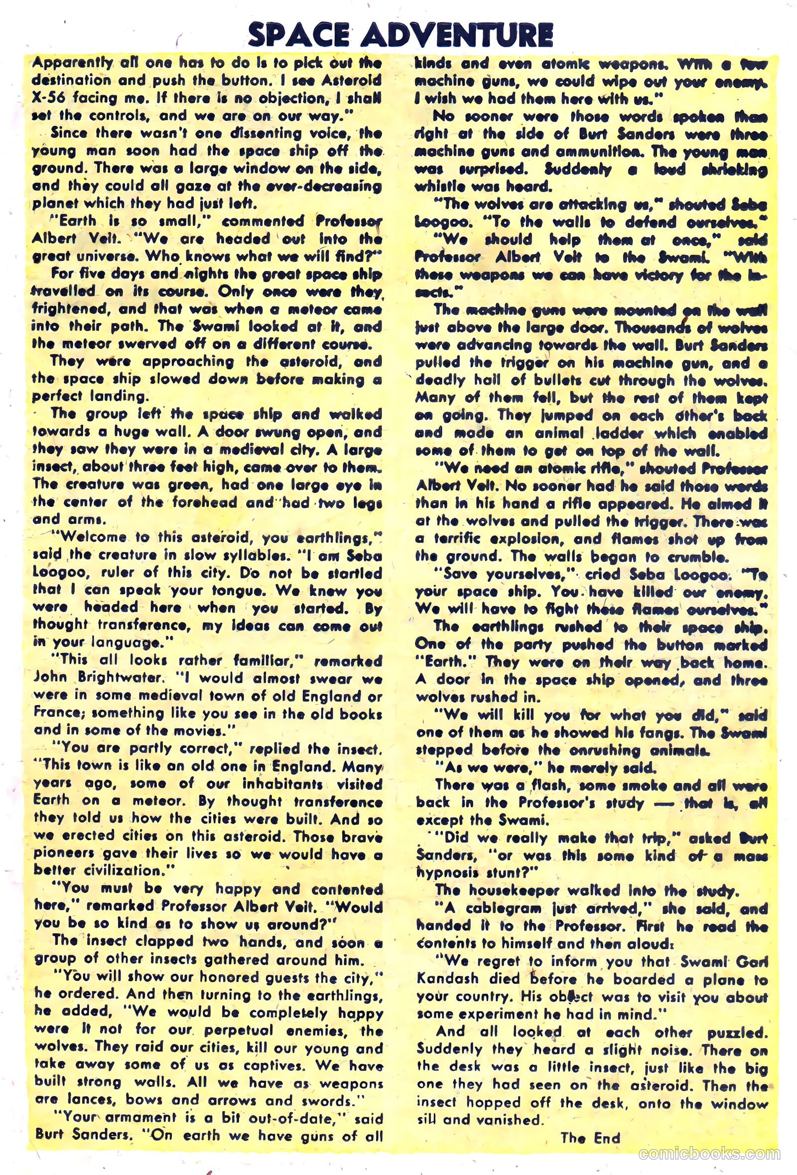 Space Adventures #9 (1953) — page 19 of 36