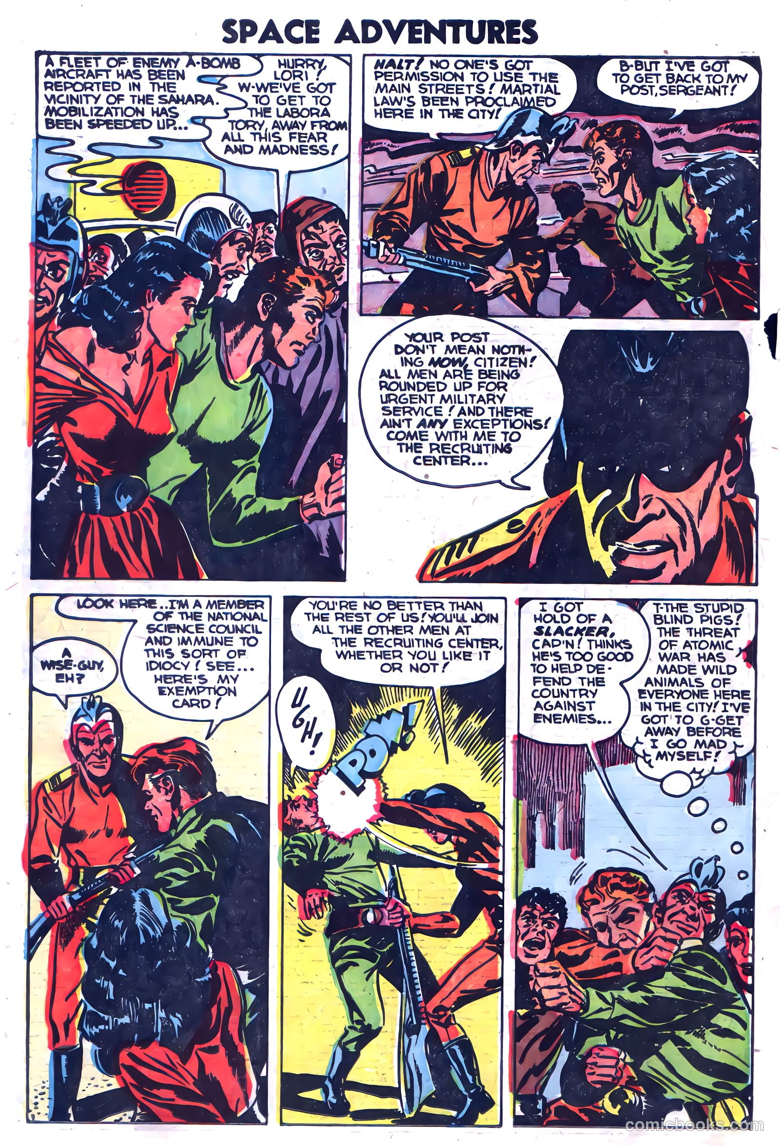 Space Adventures #9 (1953) — page 22 of 36