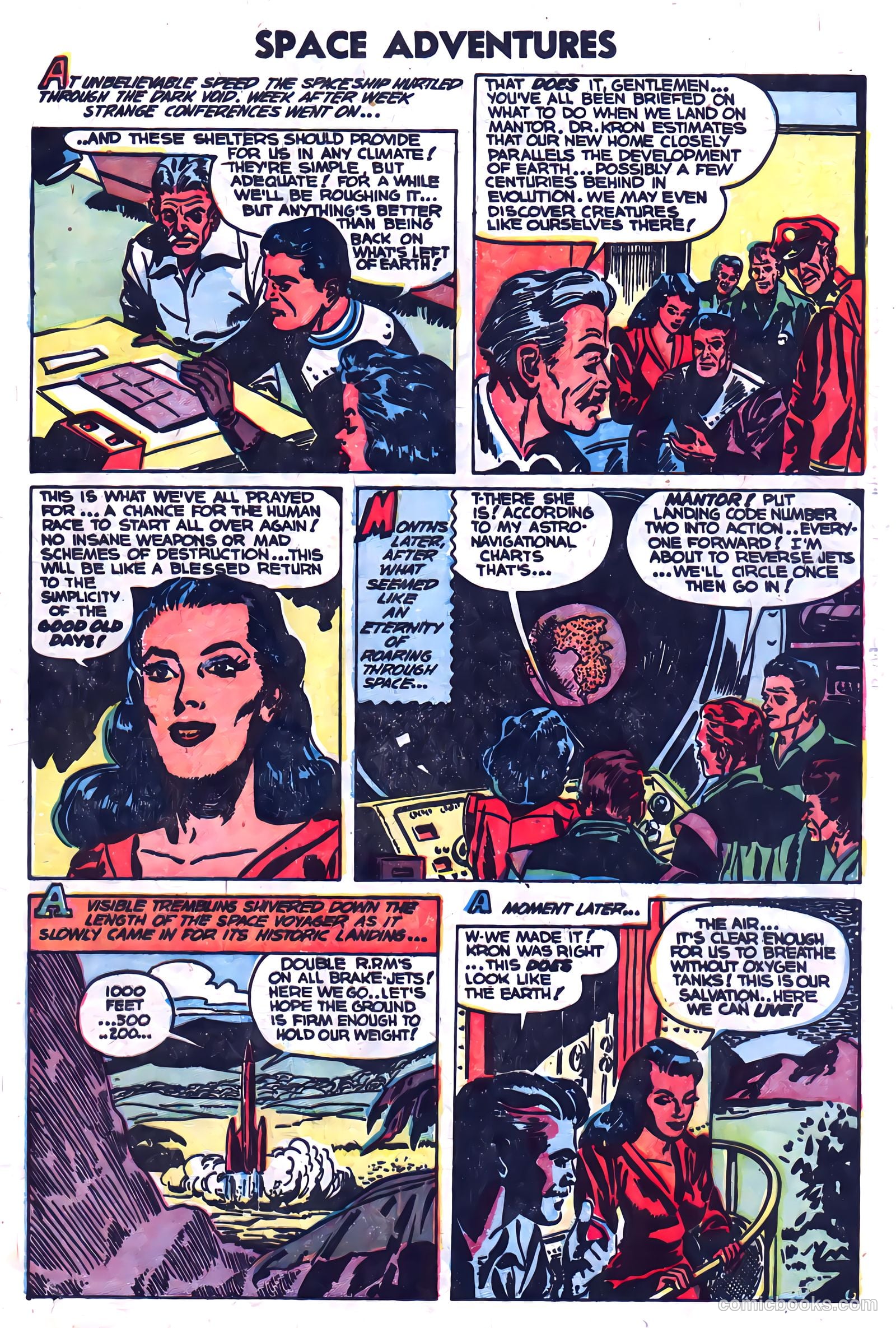 Space Adventures #9 (1953) — page 25 of 36