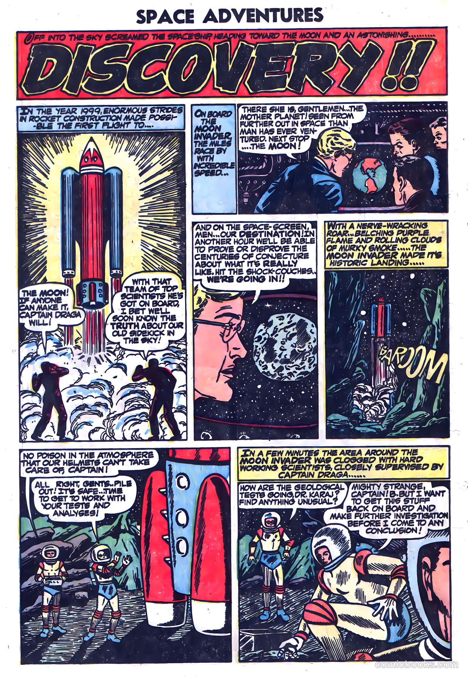 Space Adventures #9 (1953) — page 32 of 36