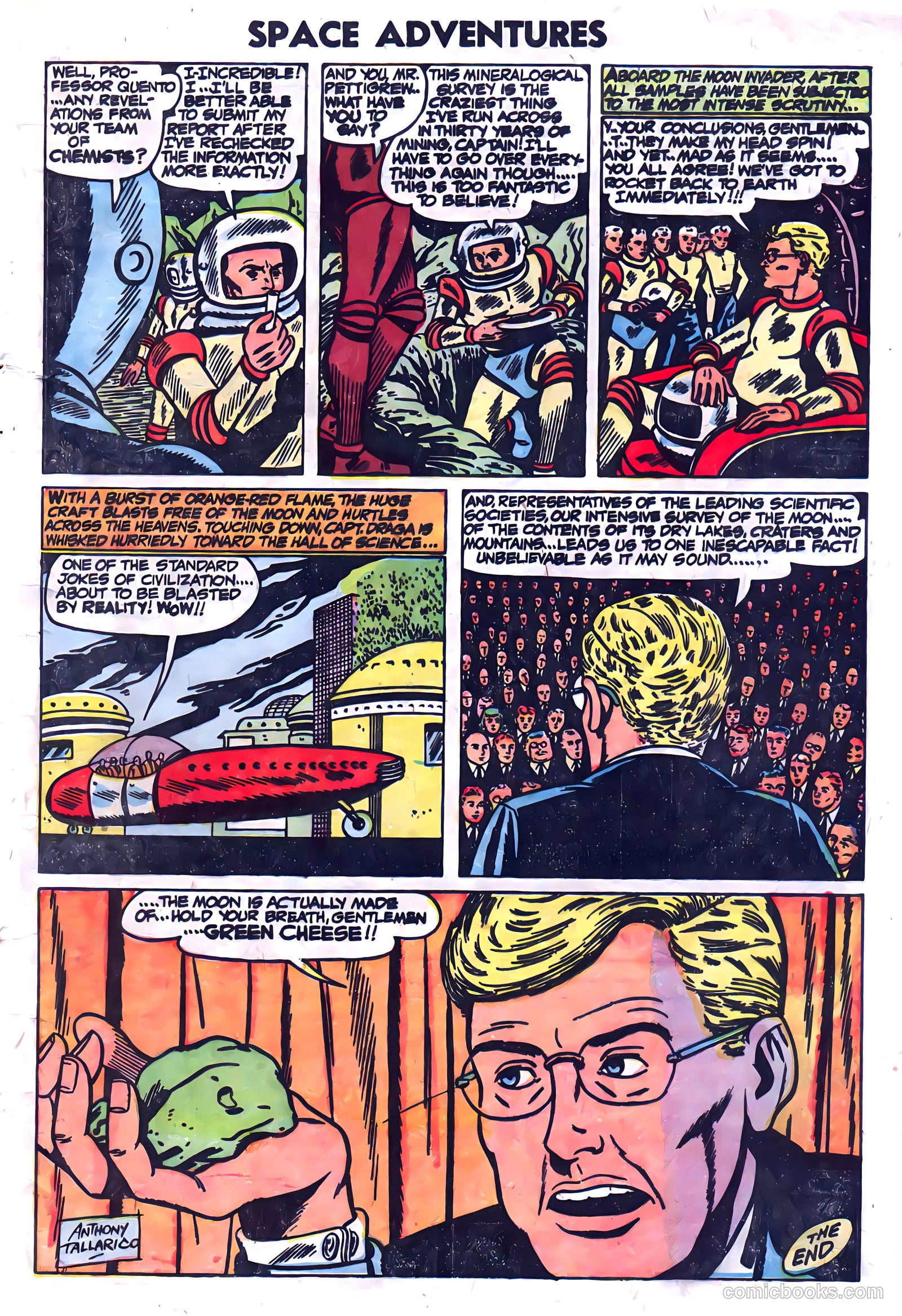 Space Adventures #9 (1953) — page 33 of 36