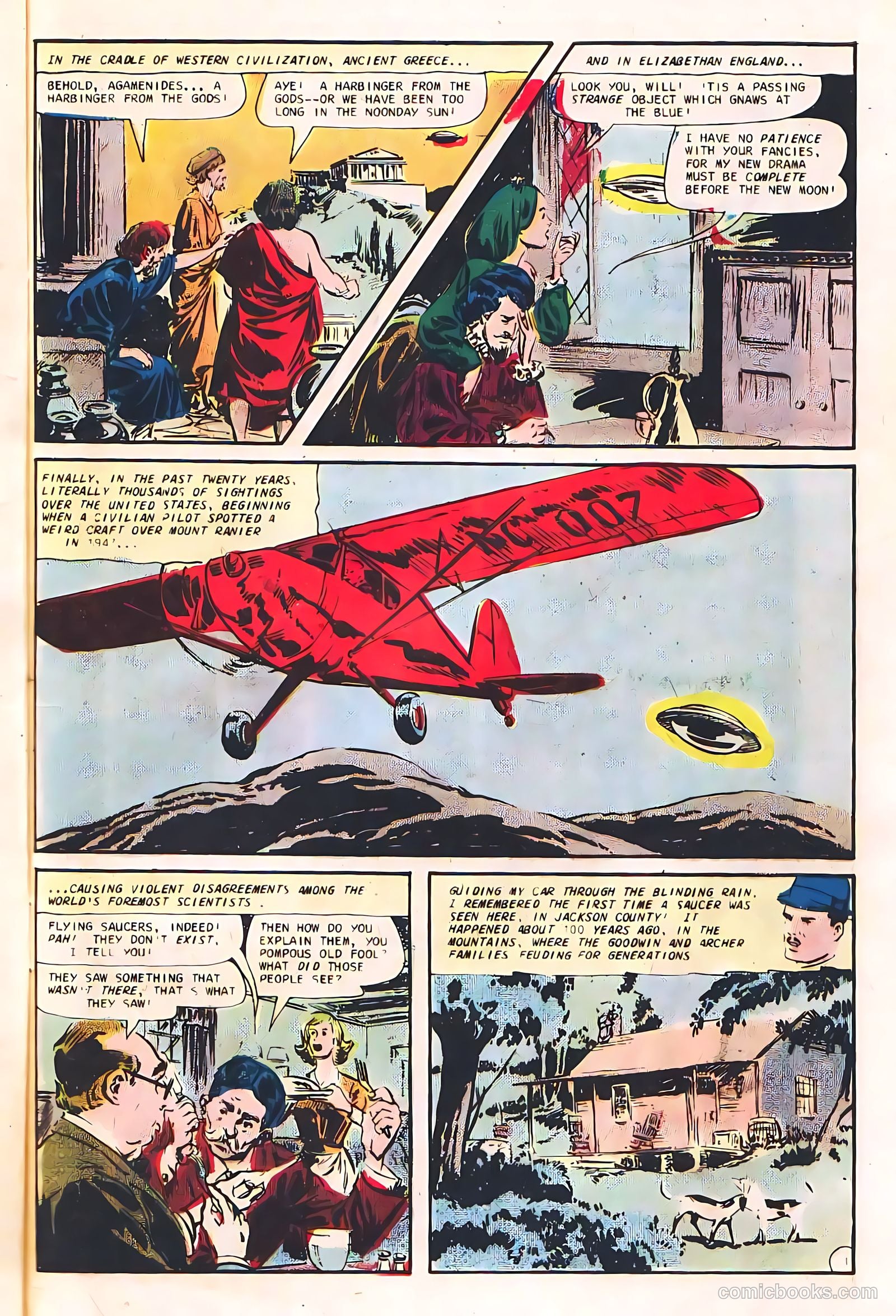 Space Adventures Presents U.F.O. #60 (1967) — page 5 of 36