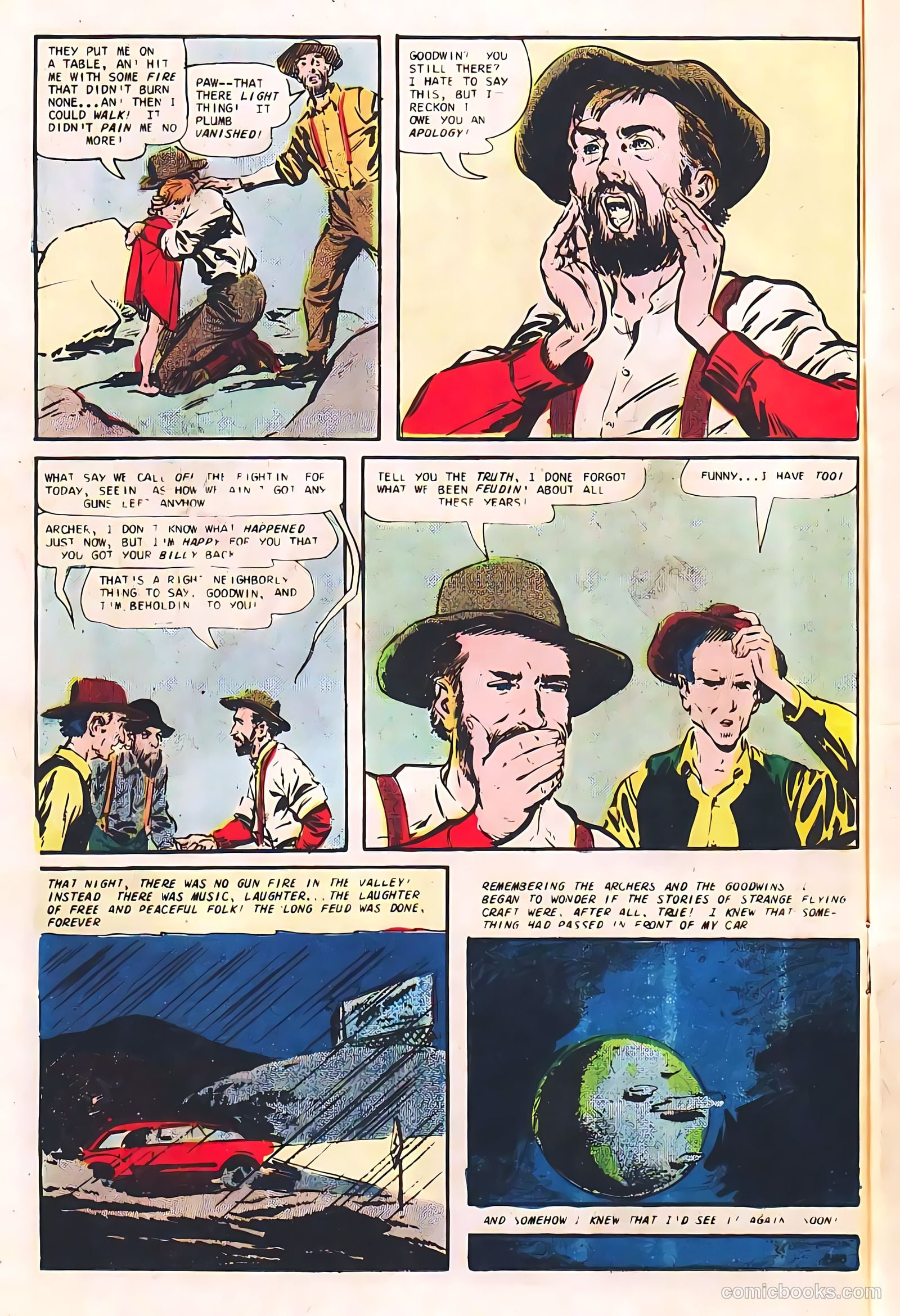 Space Adventures Presents U.F.O. #60 (1967) — page 12 of 36