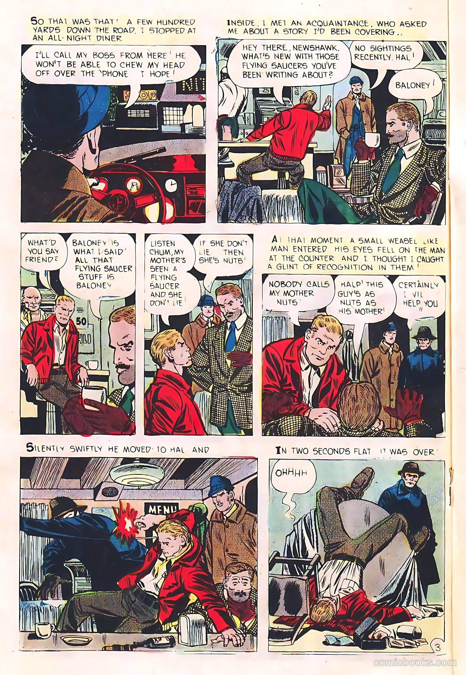 Space Adventures Presents U.F.O. #60 (1967) — page 16 of 36