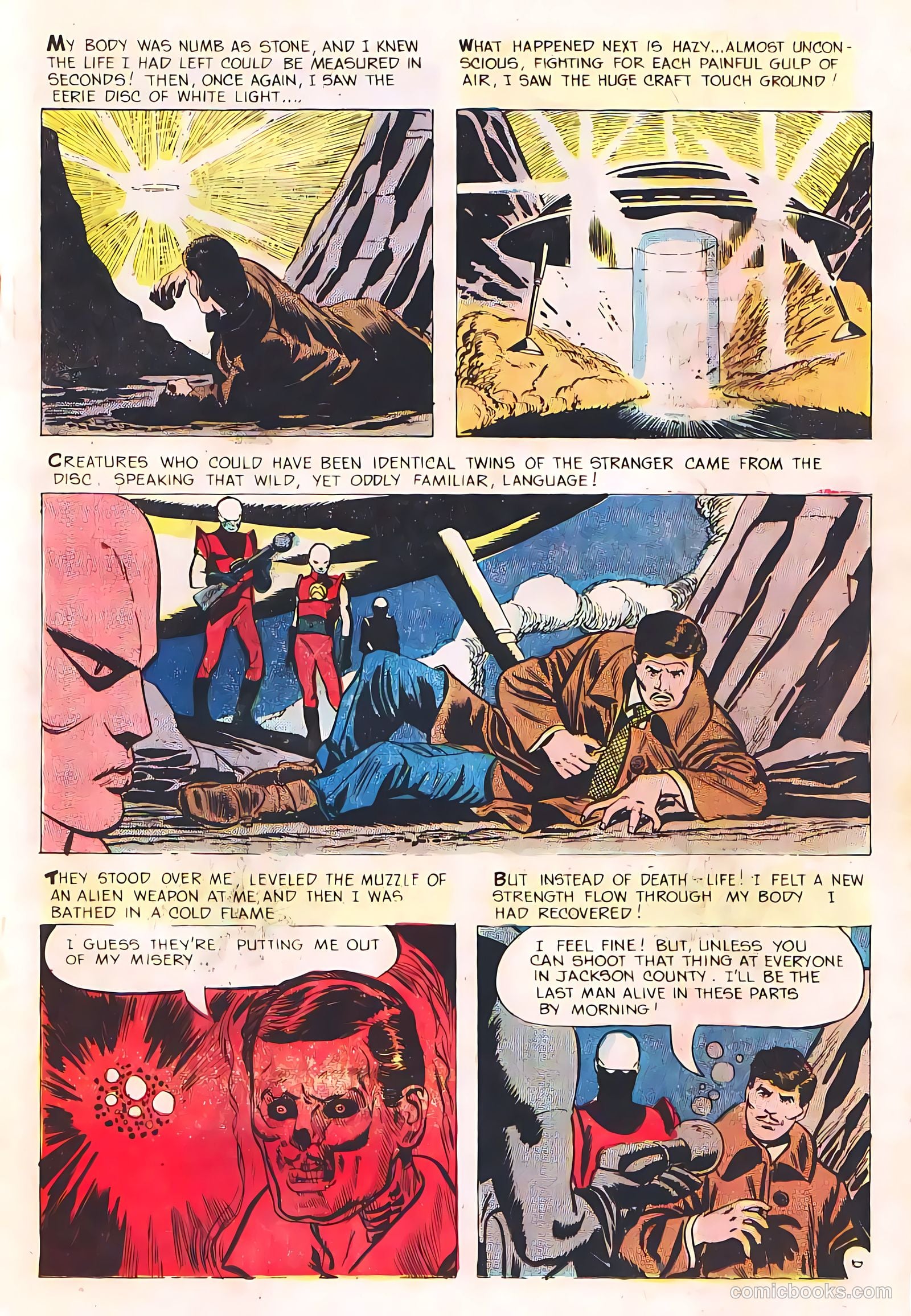 Space Adventures Presents U.F.O. #60 (1967) — page 19 of 36