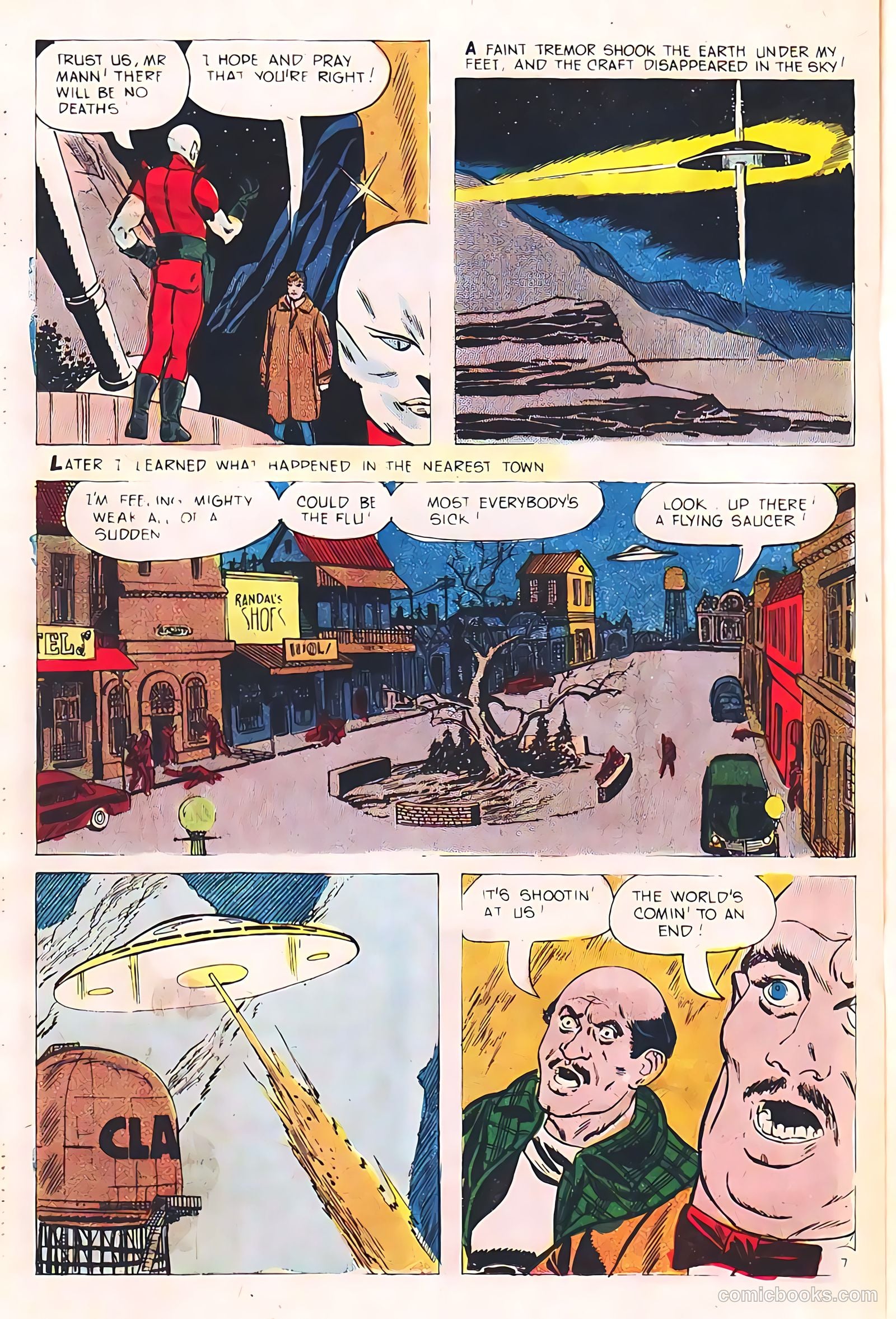 Space Adventures Presents U.F.O. #60 (1967) — page 20 of 36
