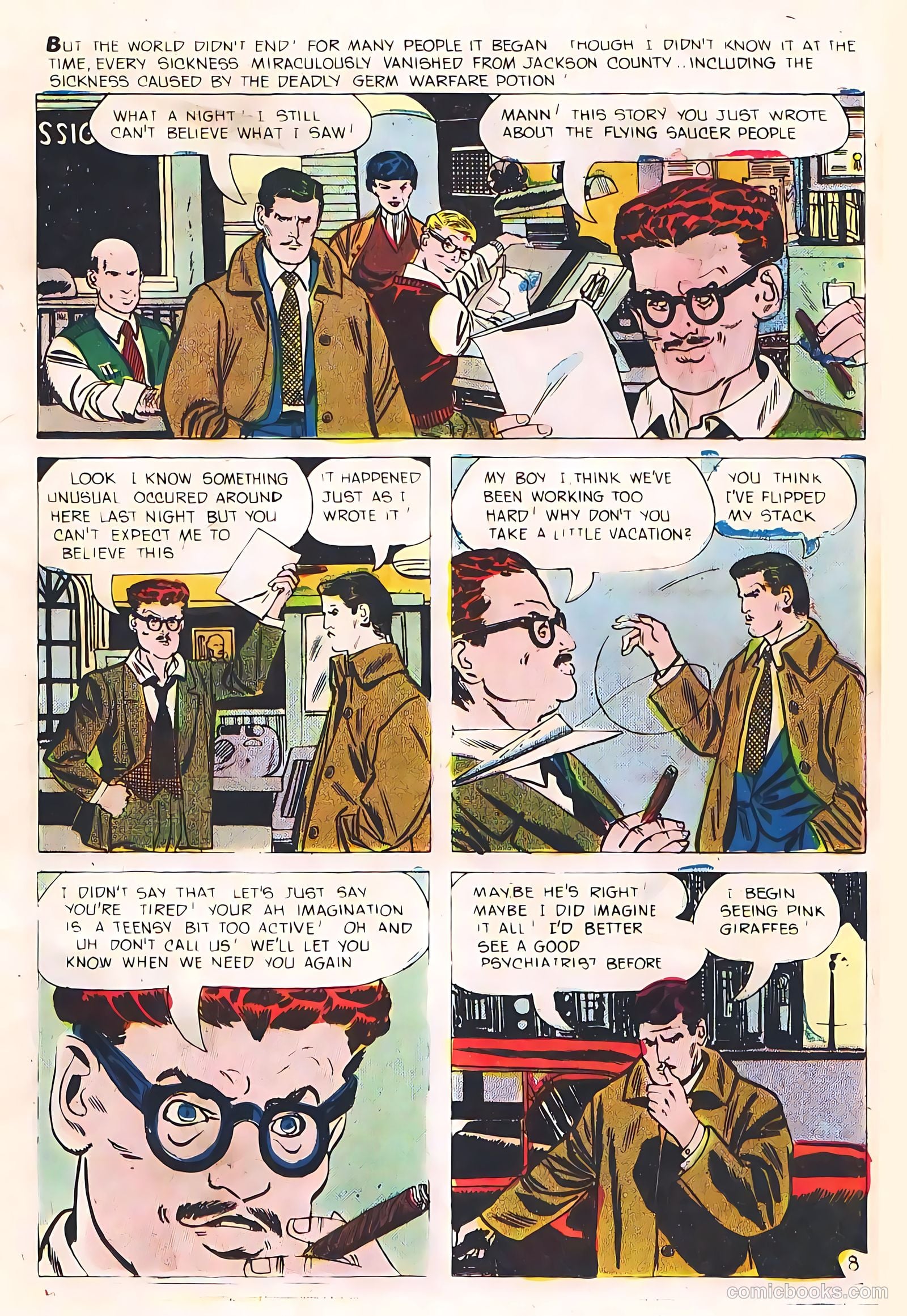 Space Adventures Presents U.F.O. #60 (1967) — page 21 of 36
