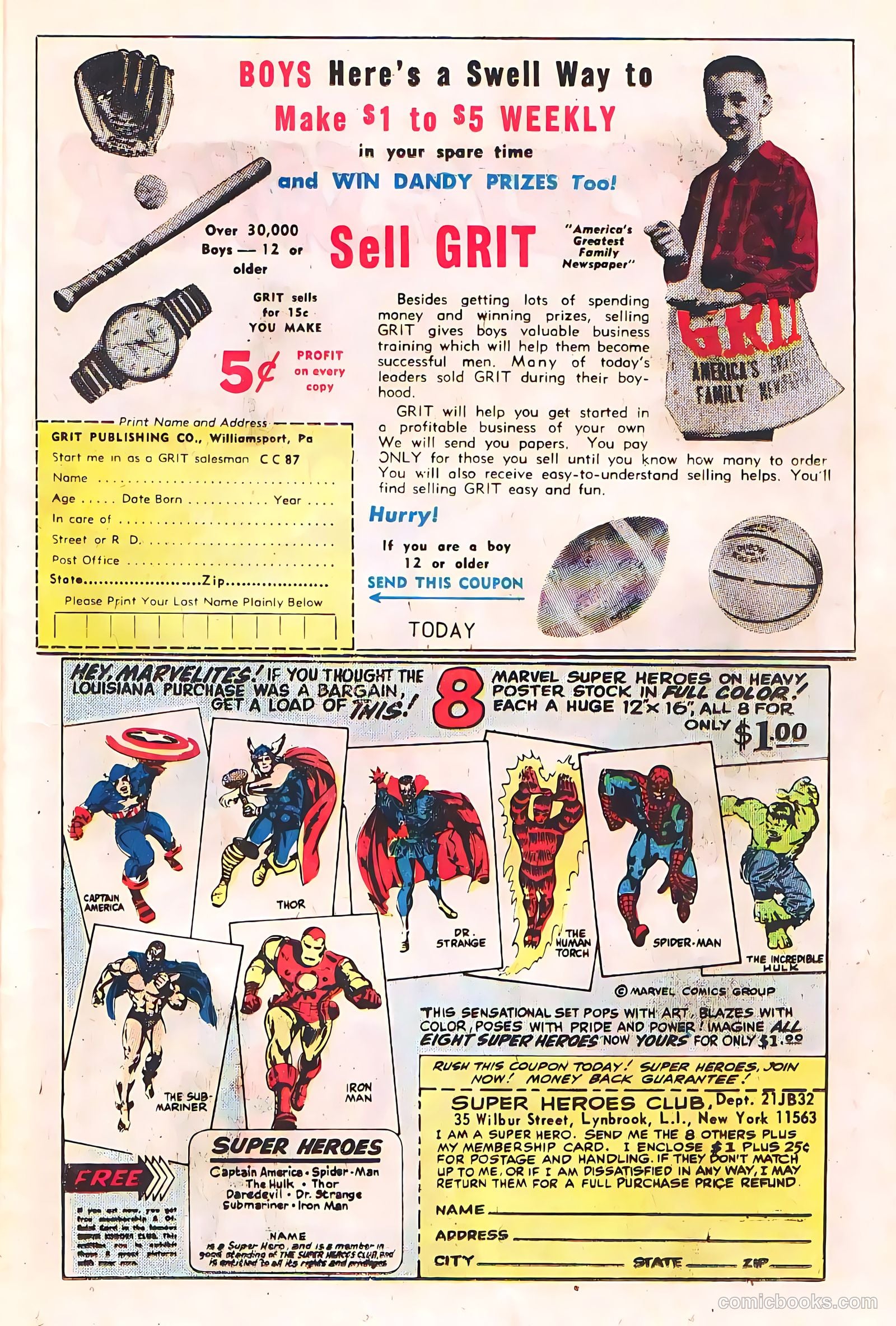 Space Adventures Presents U.F.O. #60 (1967) — page 23 of 36