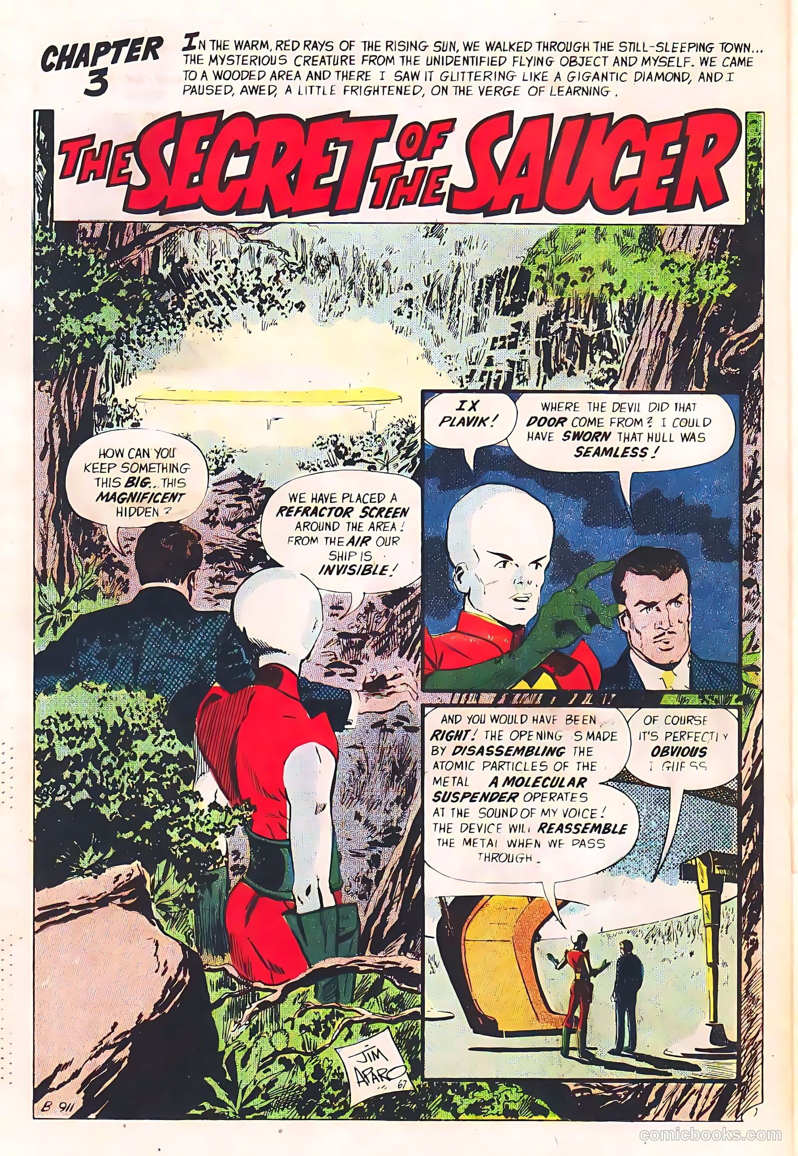 Space Adventures Presents U.F.O. #60 (1967) — page 24 of 36