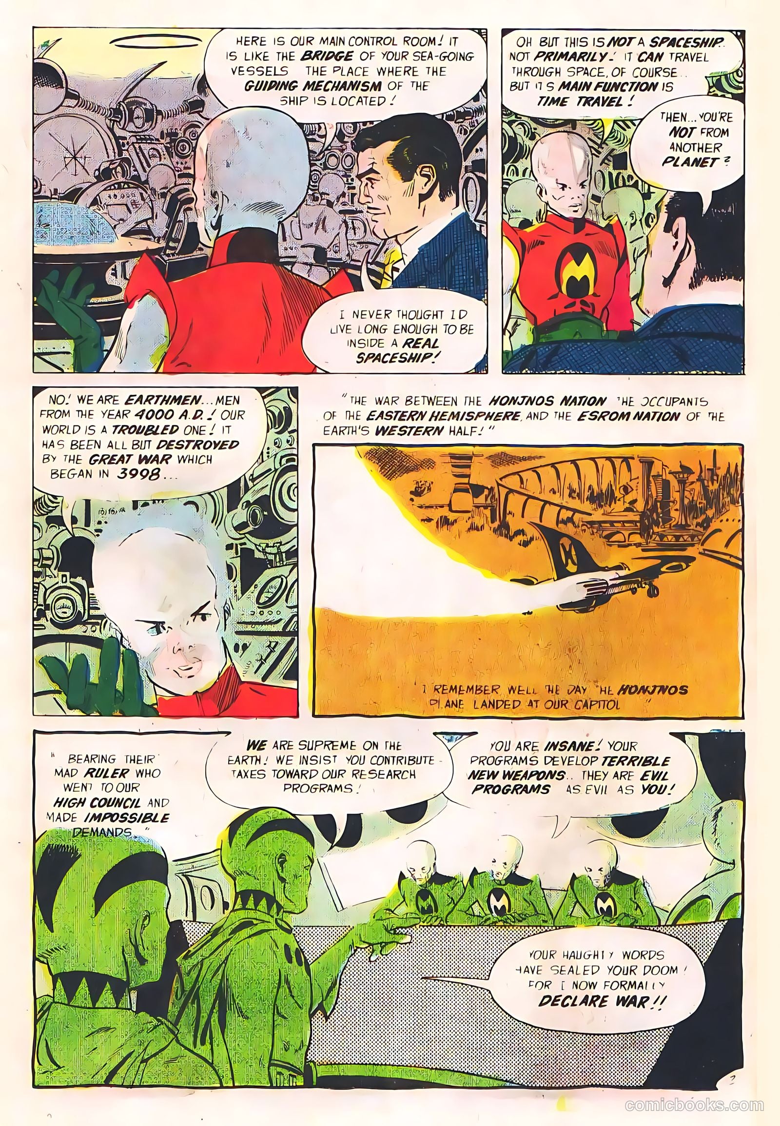 Space Adventures Presents U.F.O. #60 (1967) — page 25 of 36
