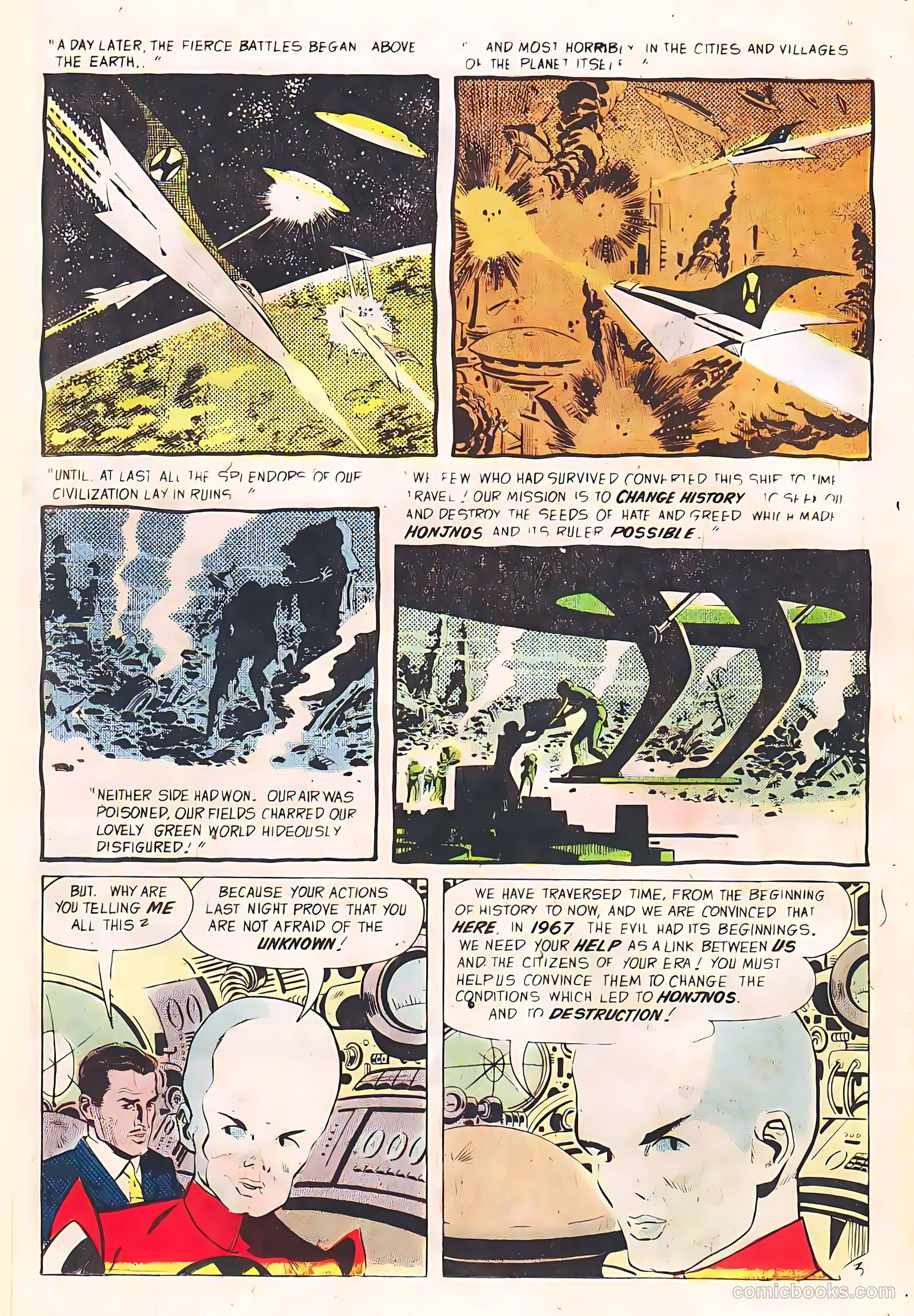 Space Adventures Presents U.F.O. #60 (1967) — page 26 of 36
