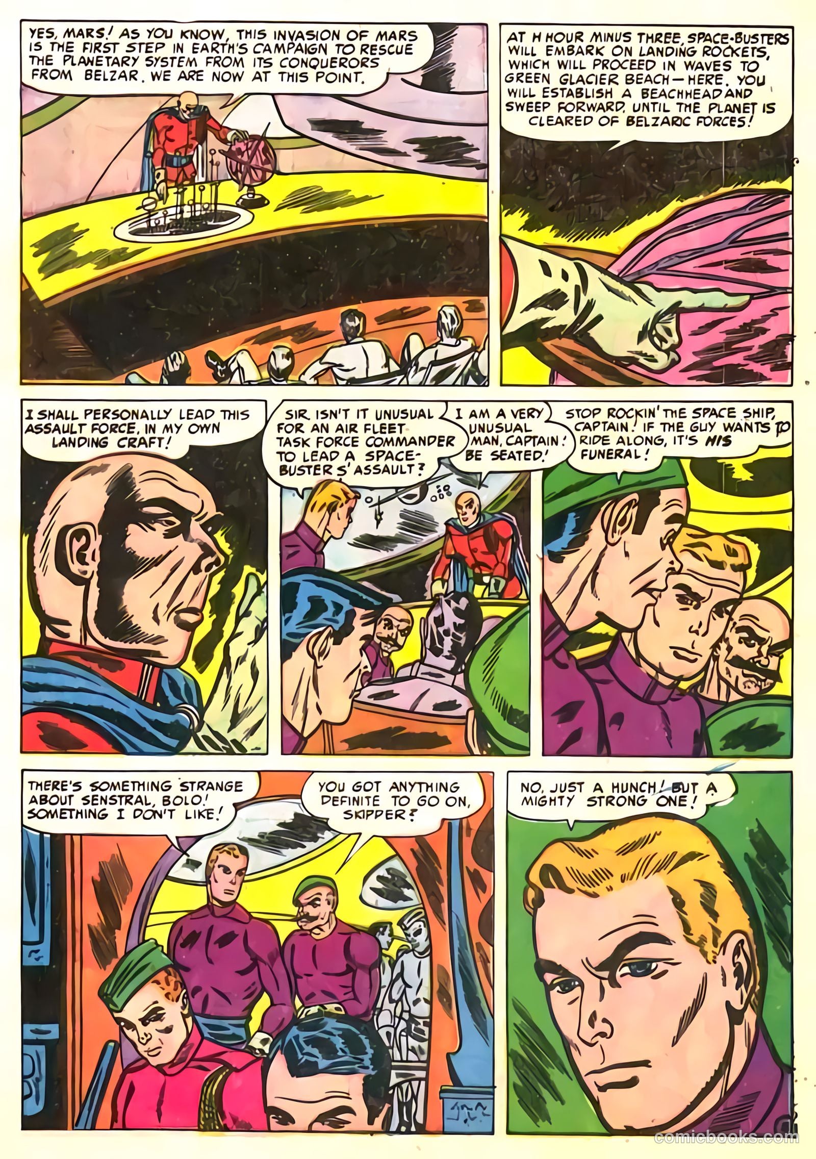 Space Busters #1 (1952) — page 5 of 36
