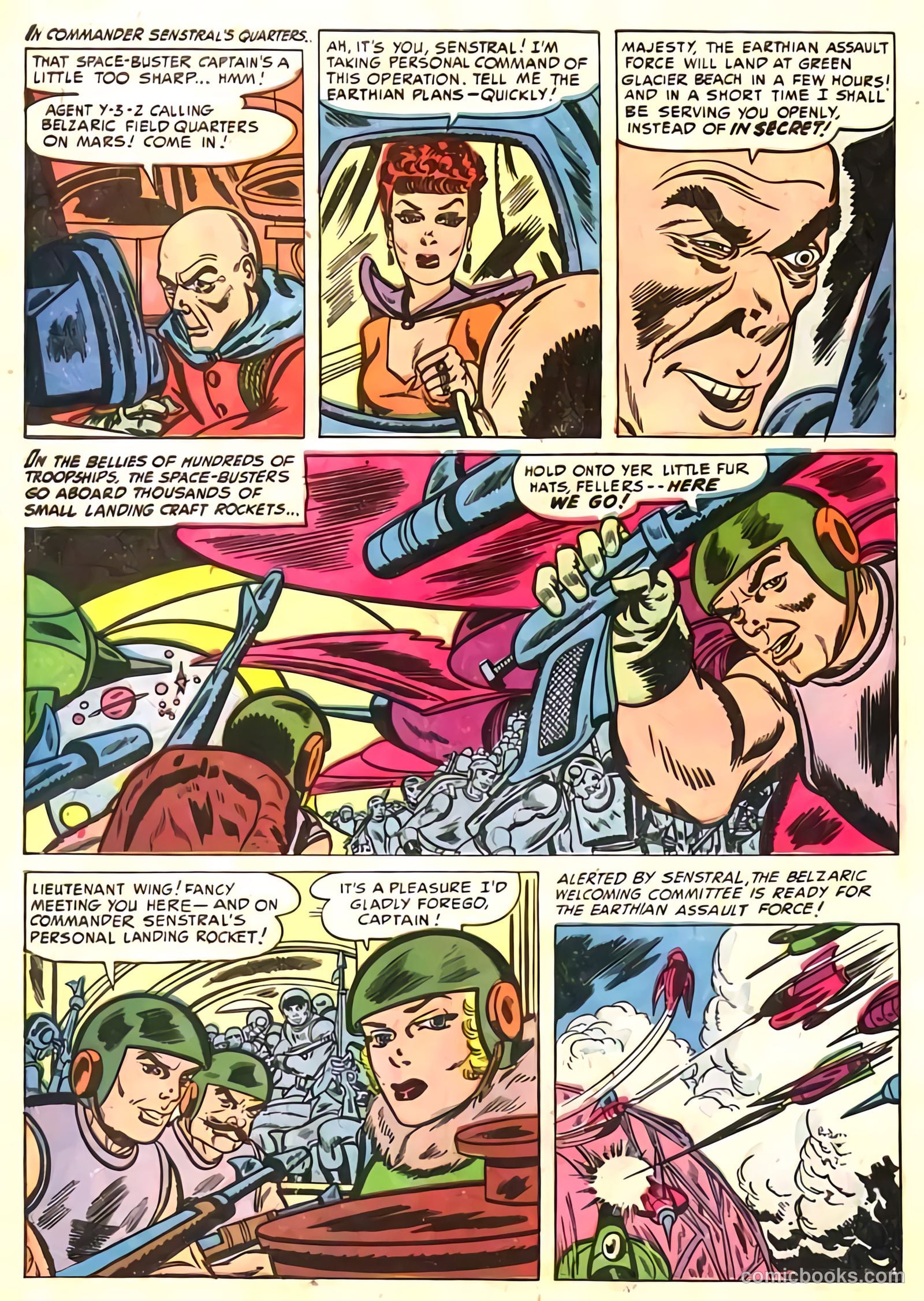 Space Busters #1 (1952) — page 6 of 36