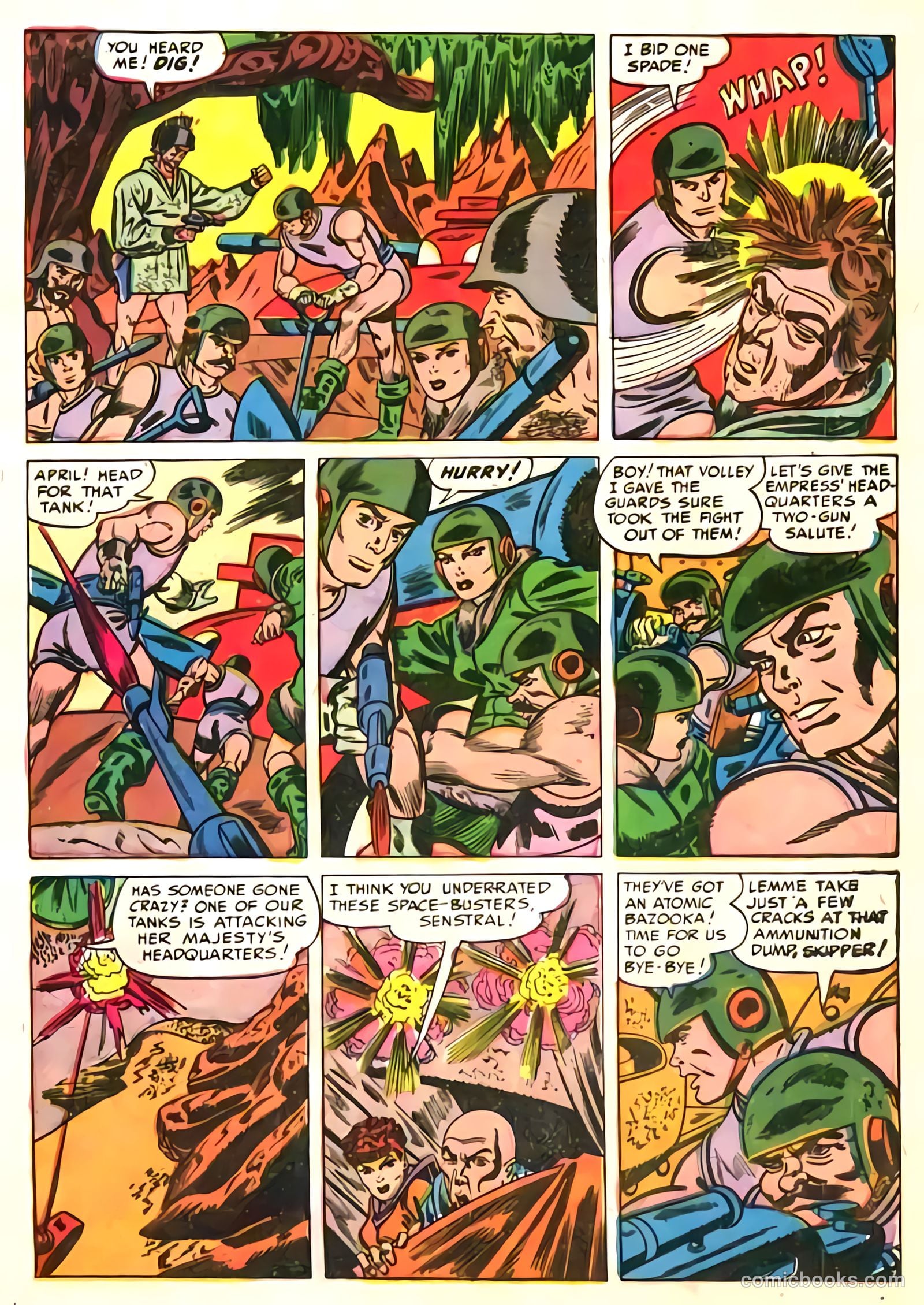 Space Busters #1 (1952) — page 9 of 36