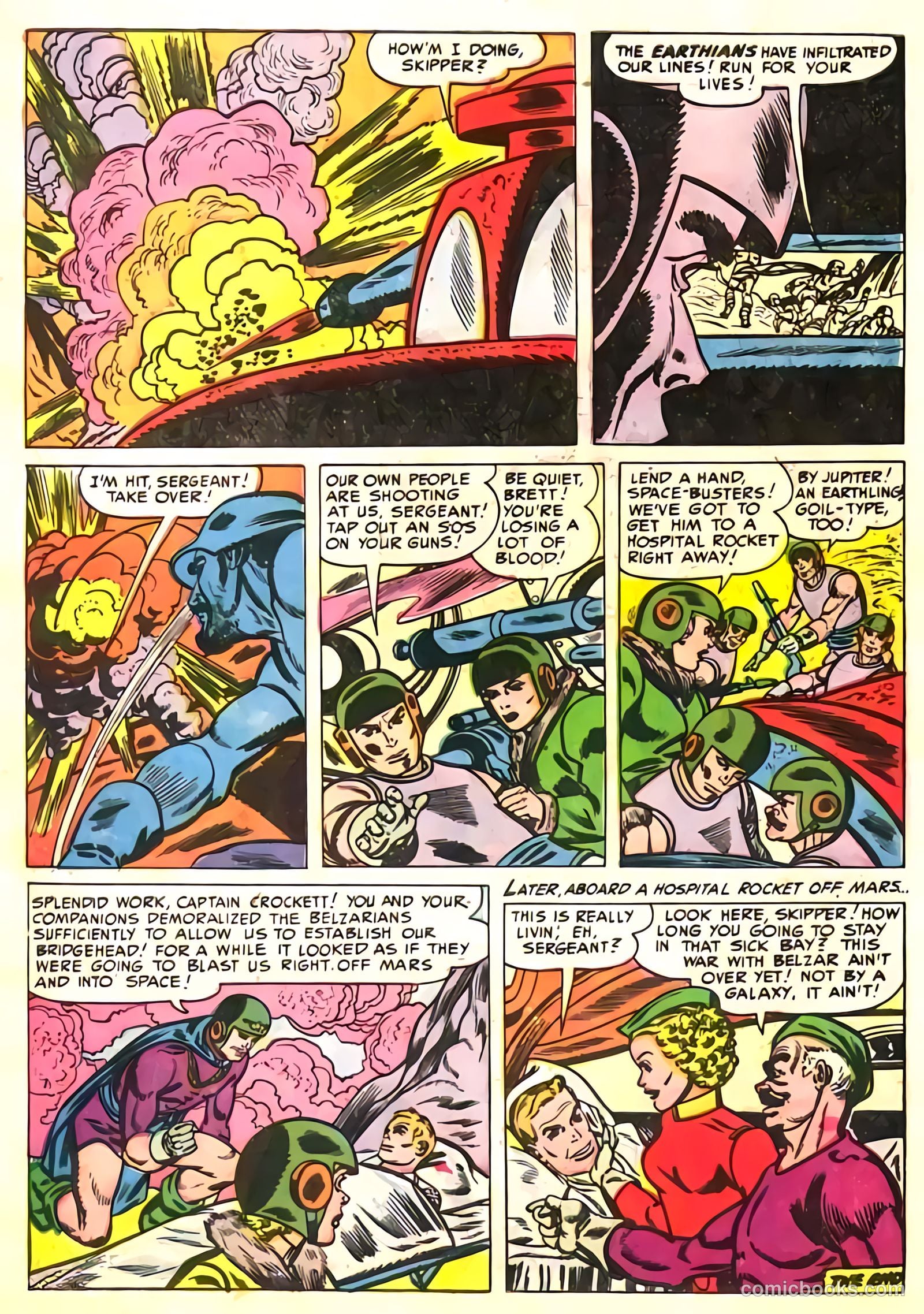 Space Busters #1 (1952) — page 10 of 36