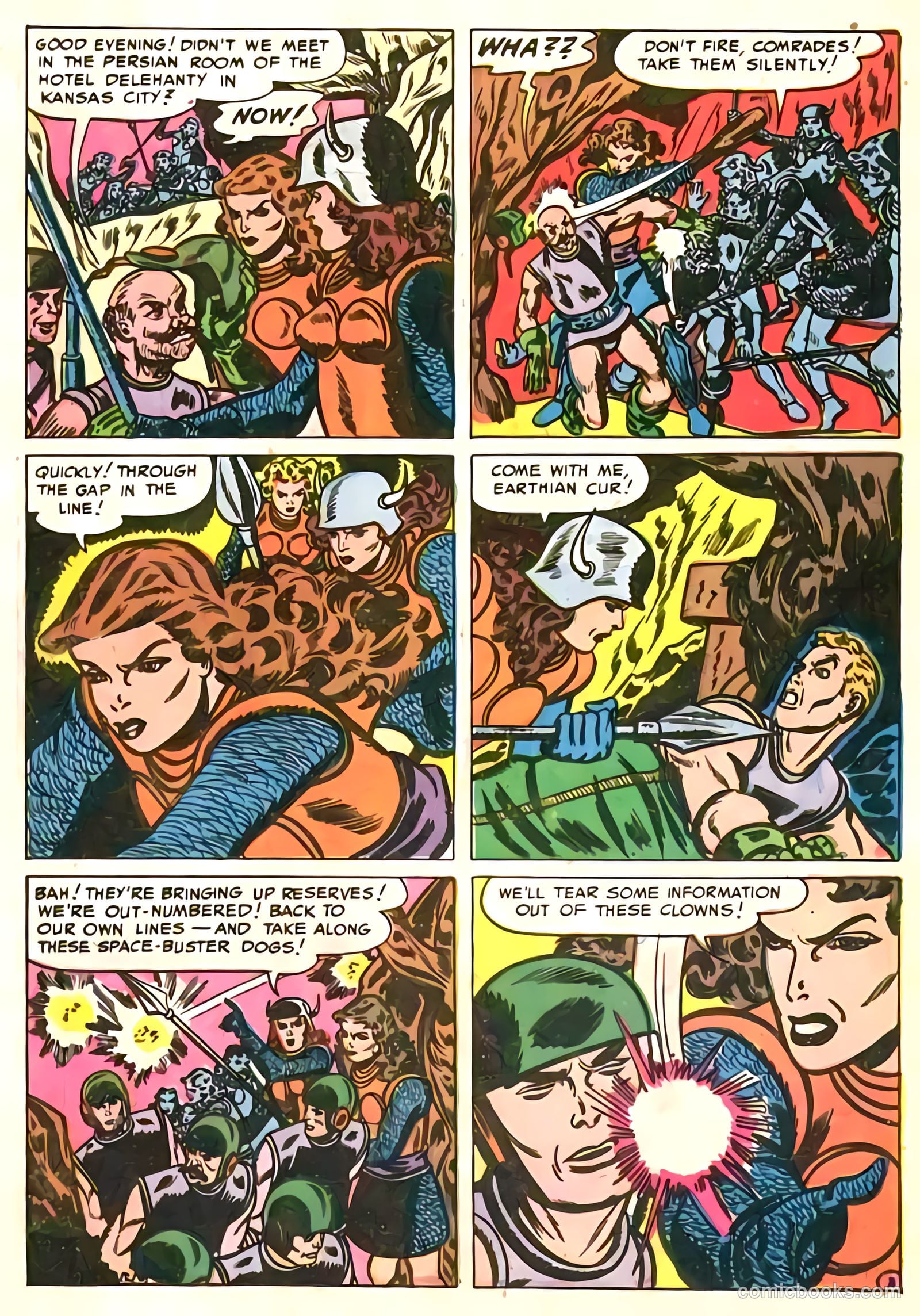 Space Busters #1 (1952) — page 13 of 36