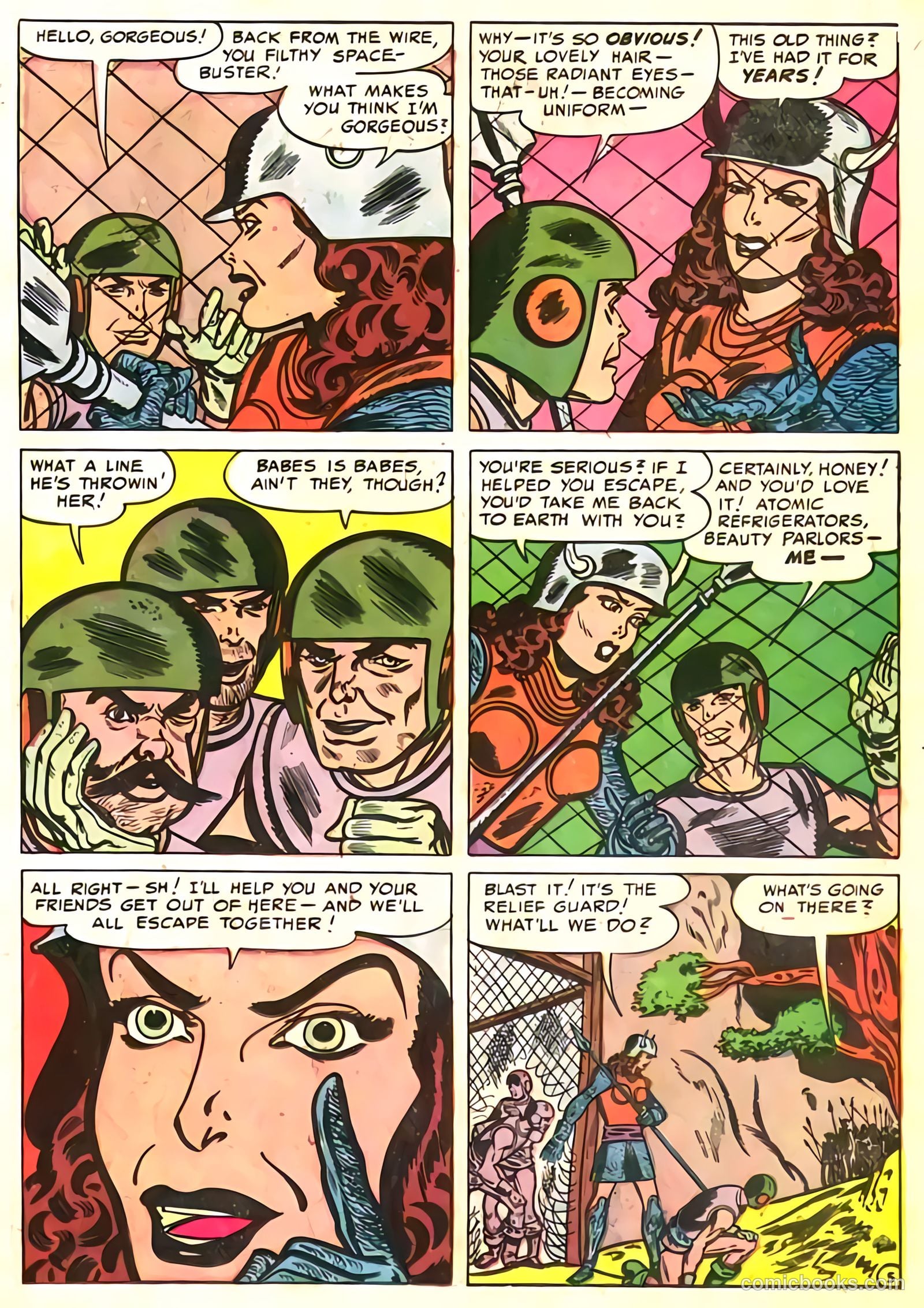 Space Busters #1 (1952) — page 15 of 36