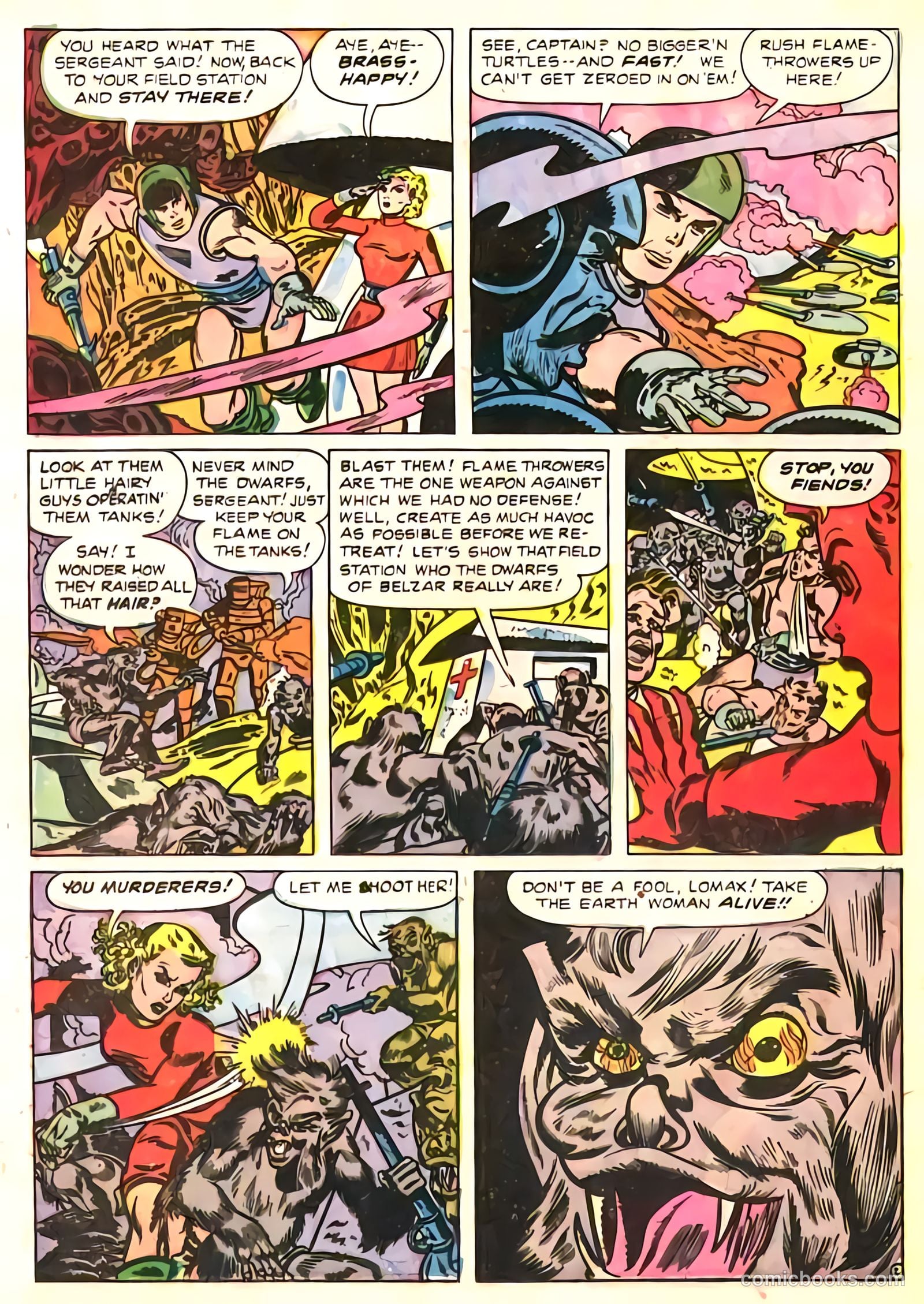 Space Busters #1 (1952) — page 20 of 36
