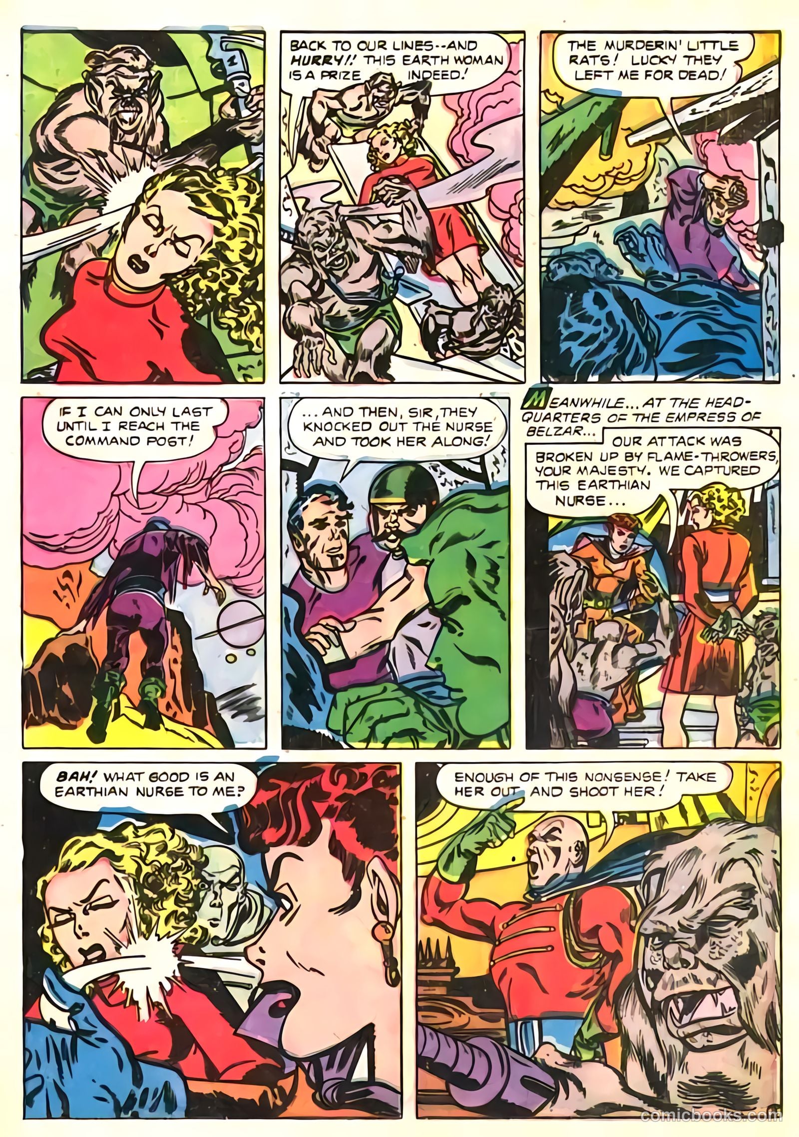 Space Busters #1 (1952) — page 21 of 36