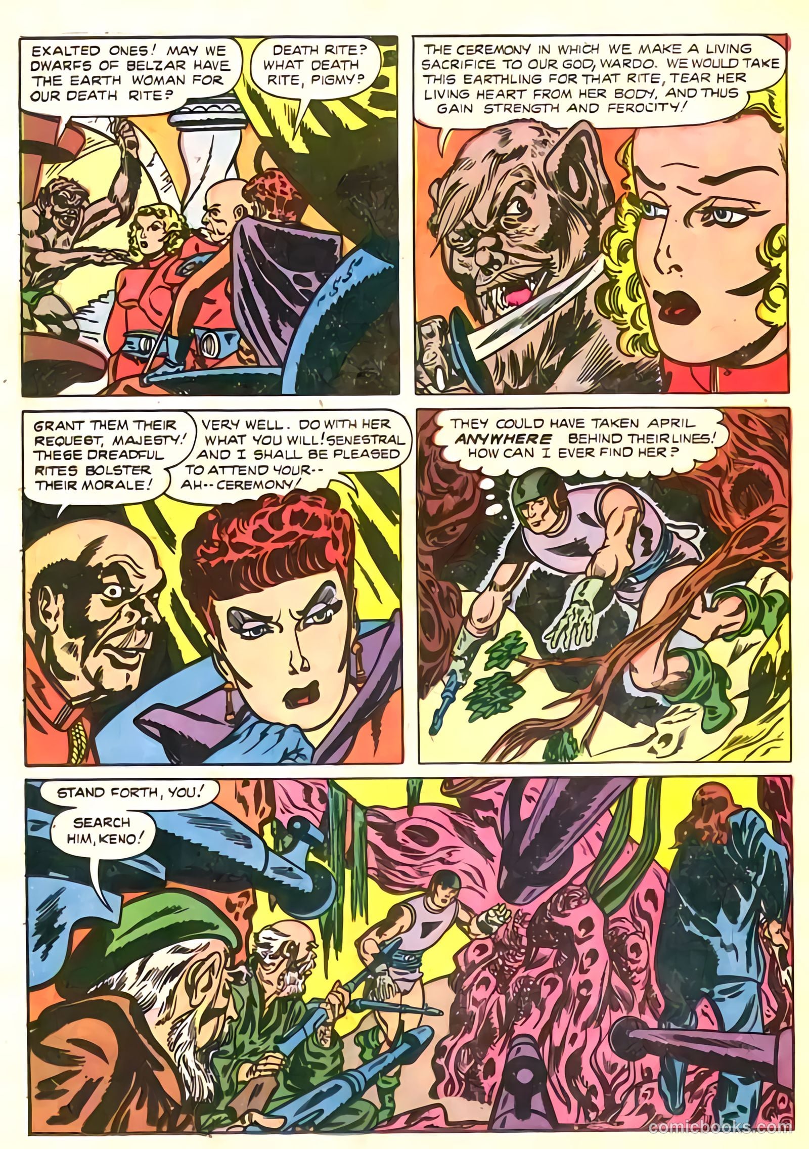 Space Busters #1 (1952) — page 22 of 36