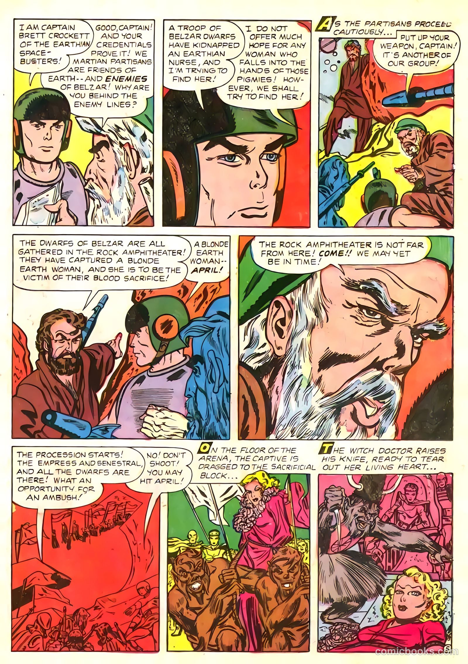 Space Busters #1 (1952) — page 23 of 36